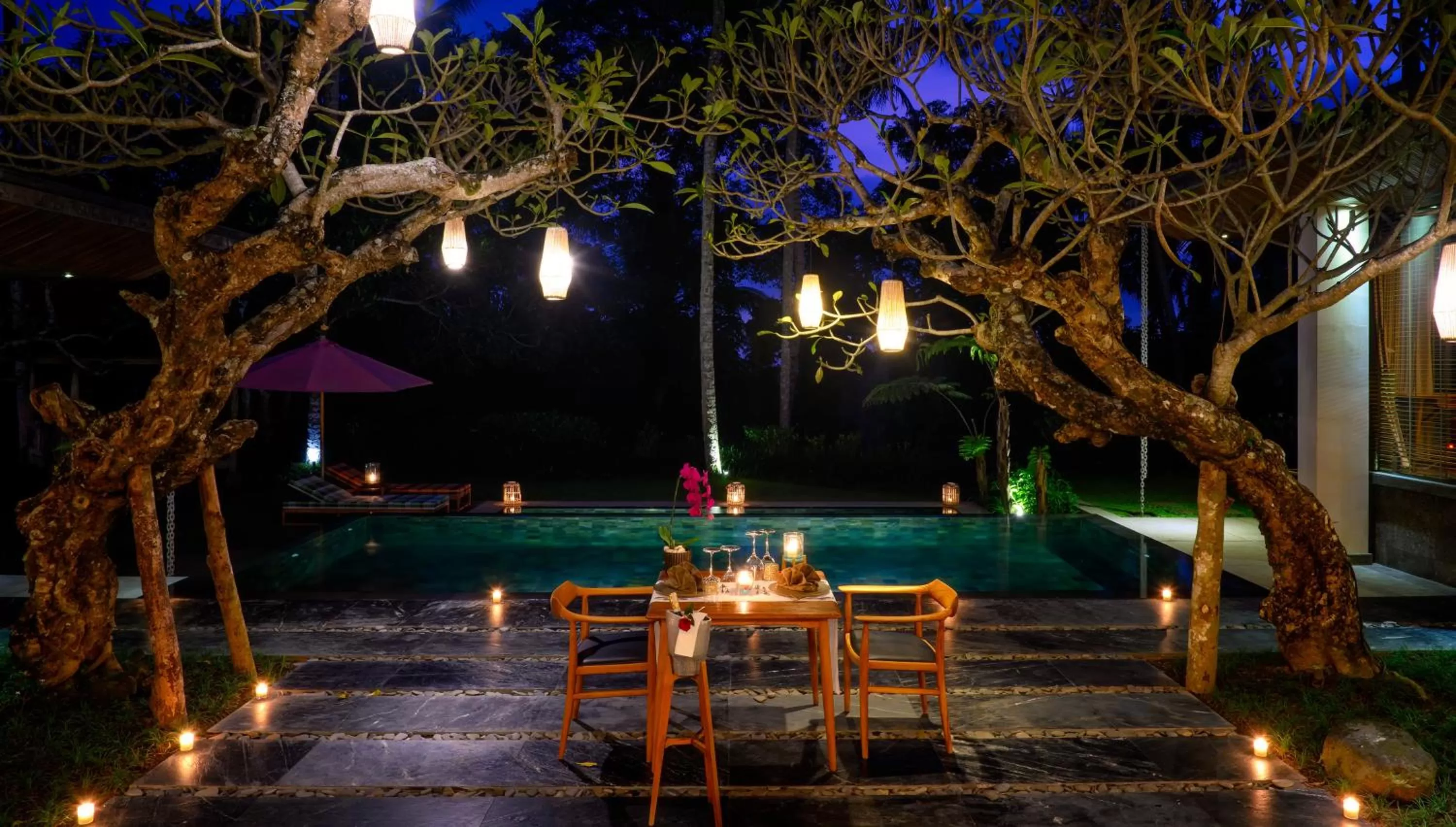 Swimming pool in Chapung Sebali Resort