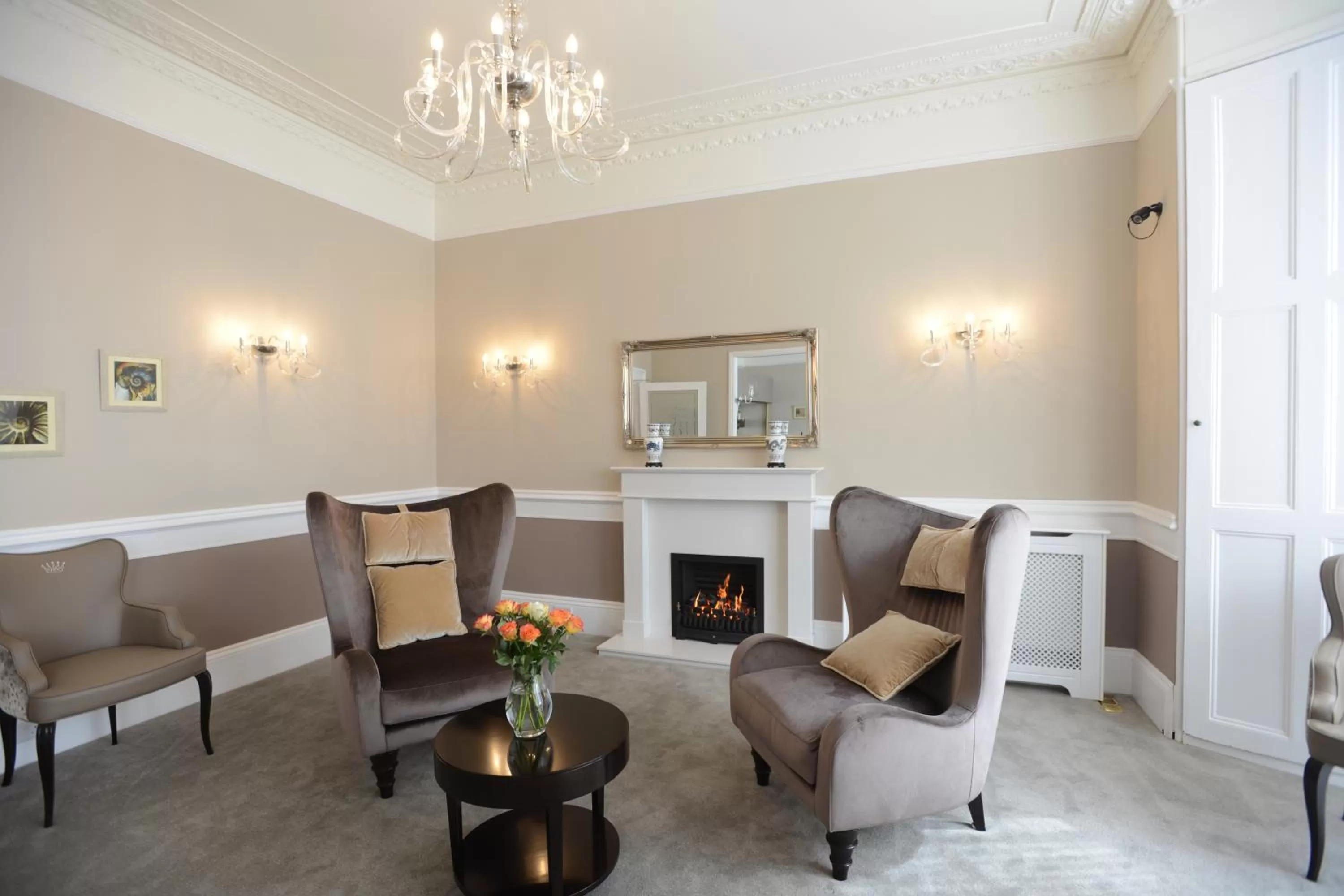 Communal lounge/ TV room in The Devon Court