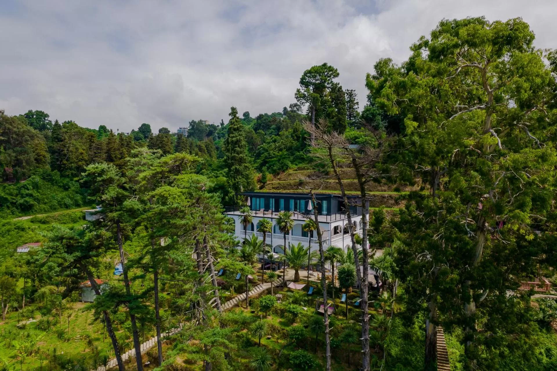 Property Building in House at the Sea