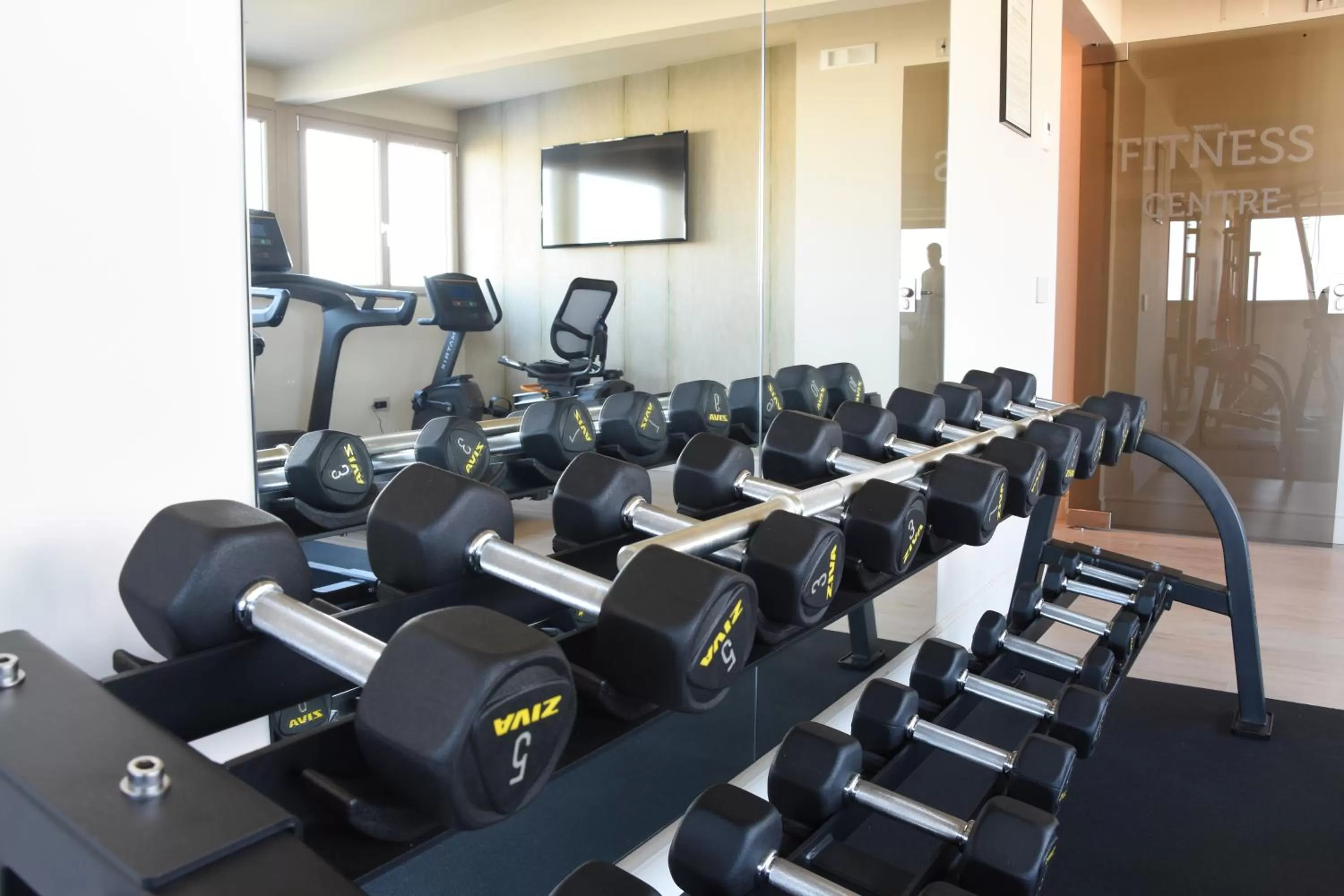 Fitness centre/facilities in Hotel Commercio