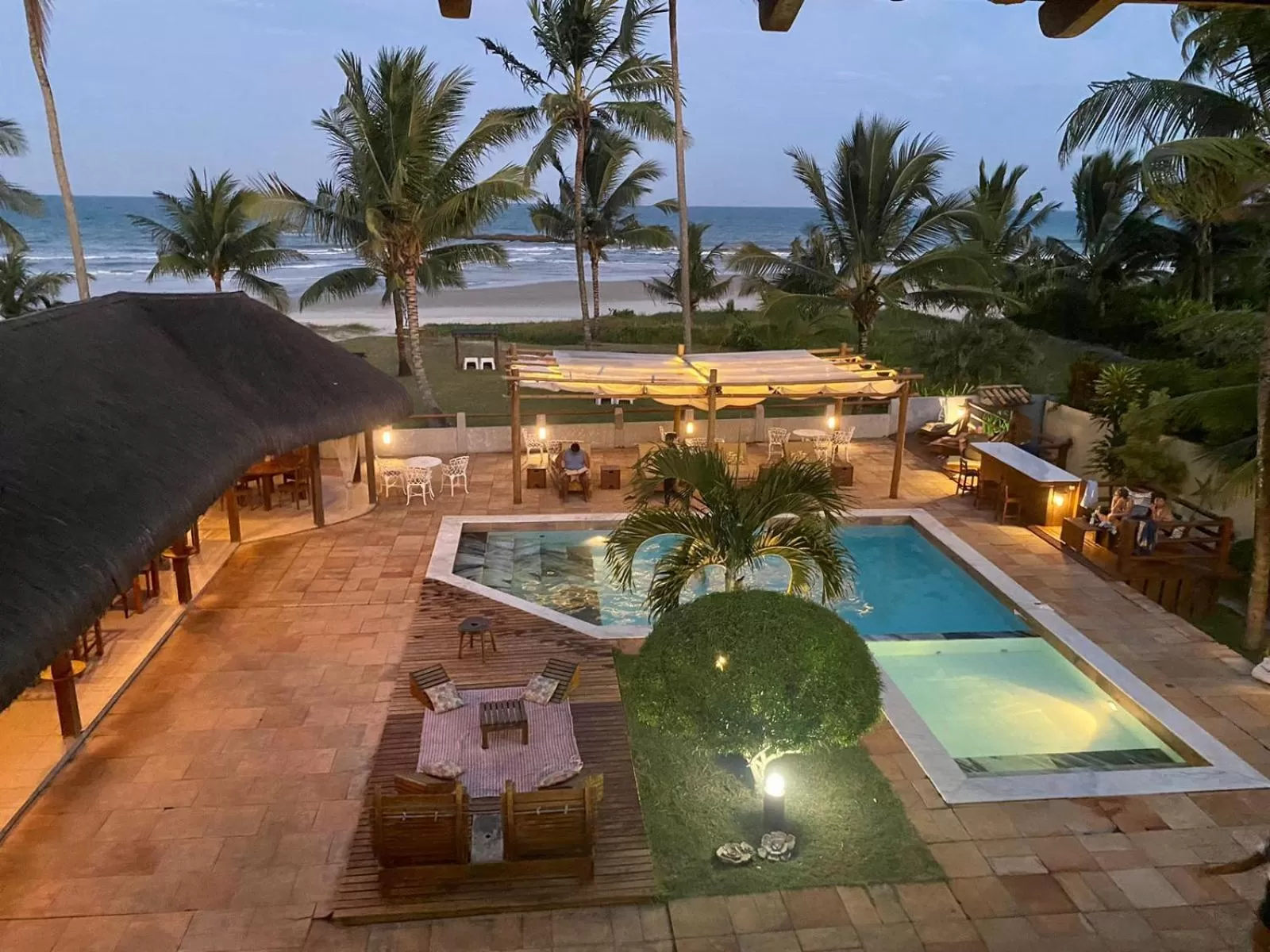 Swimming pool, Pool View in Pousada dos Hibiscus
