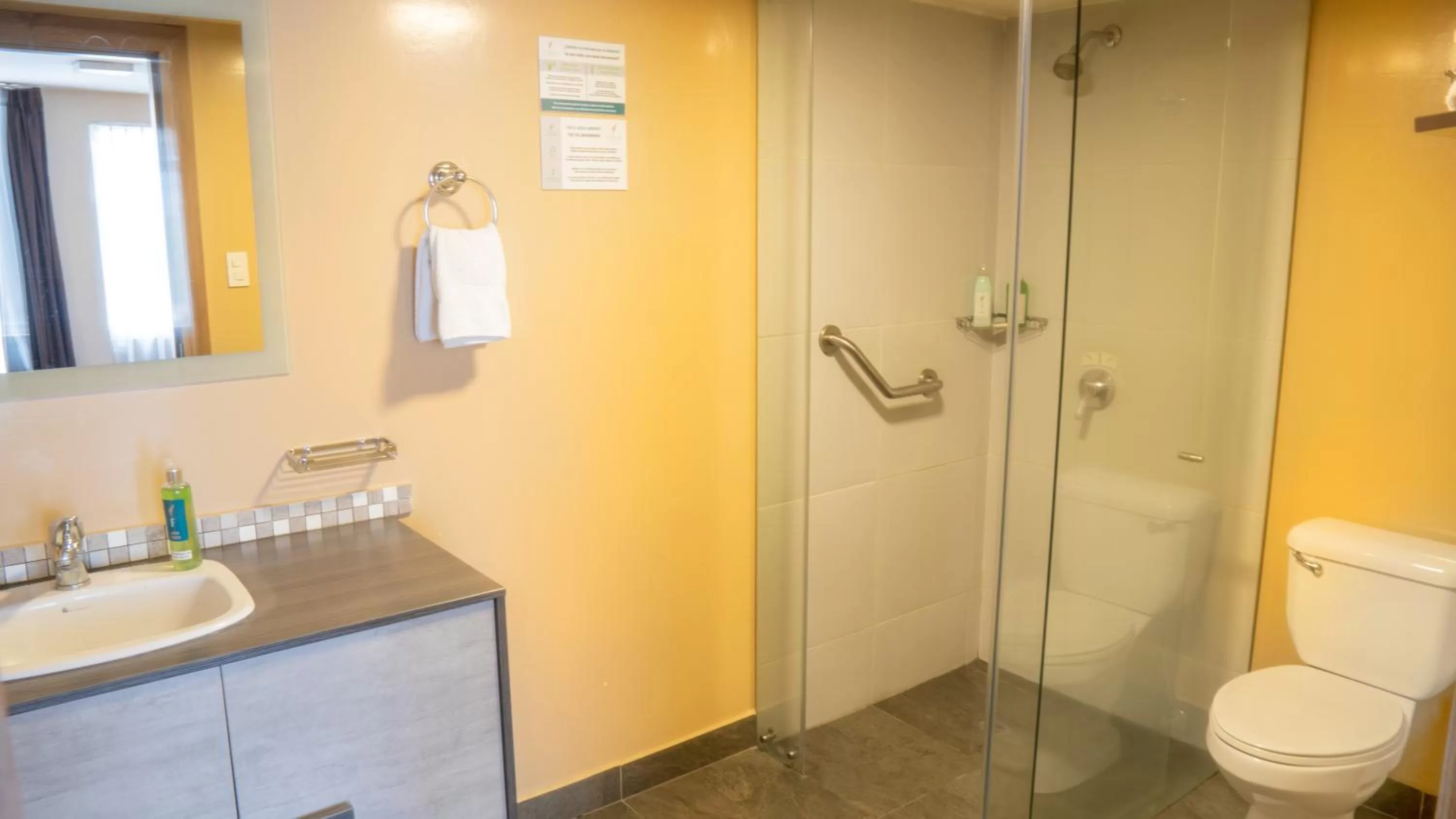 Shower in Fenix Hotel