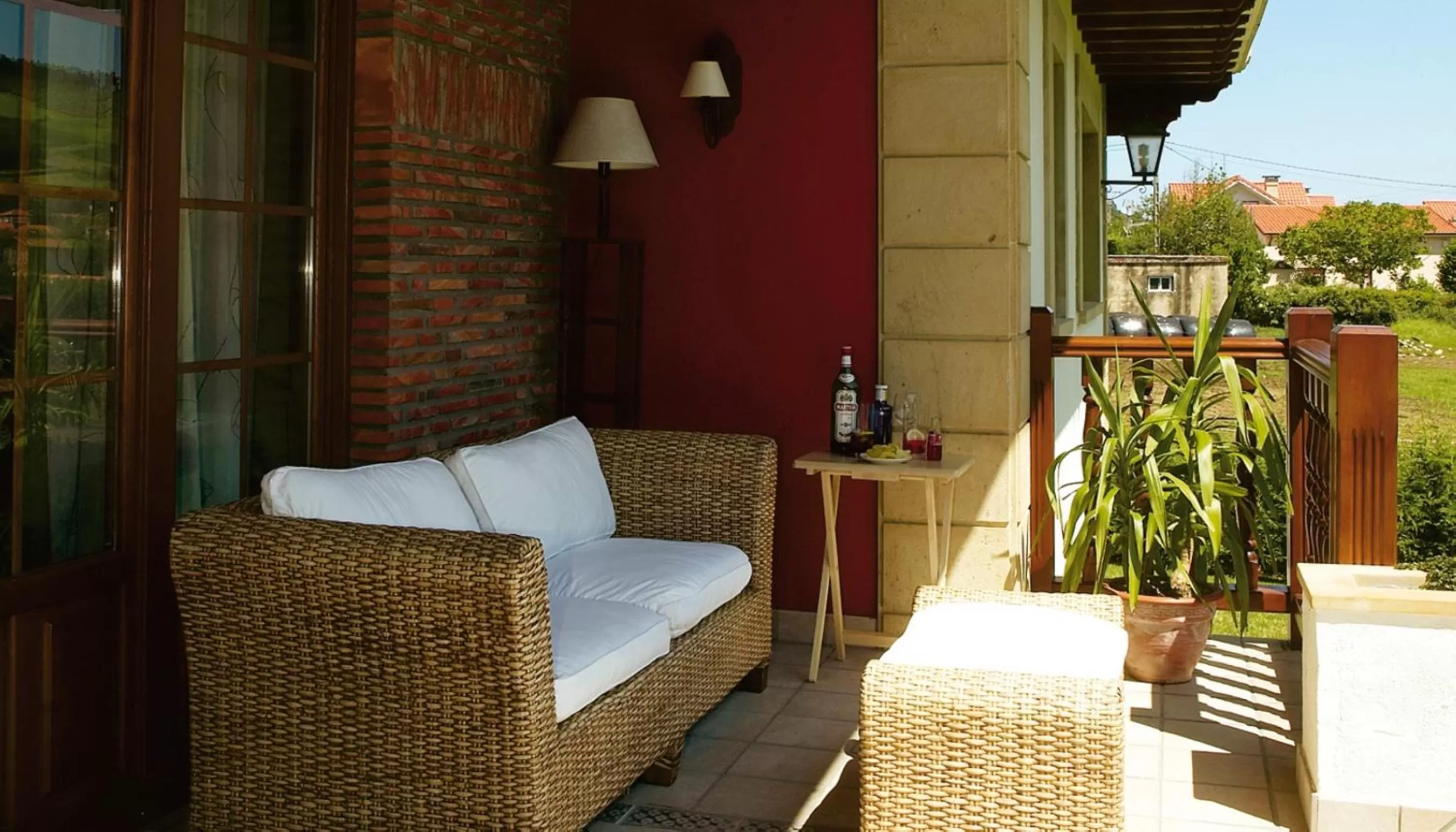 Balcony/Terrace in Hotel Posada La Robleda