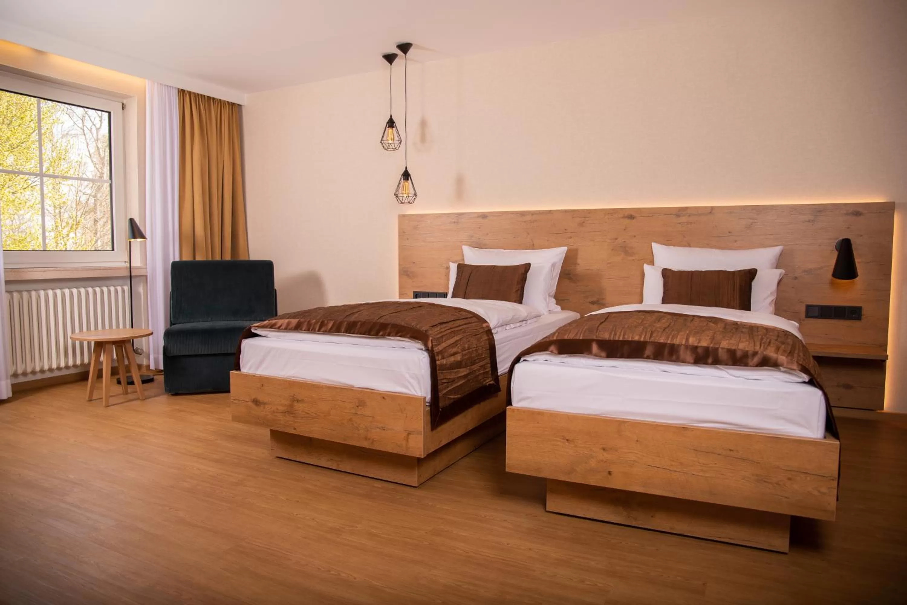 Bed in Hotel Elfbuchen