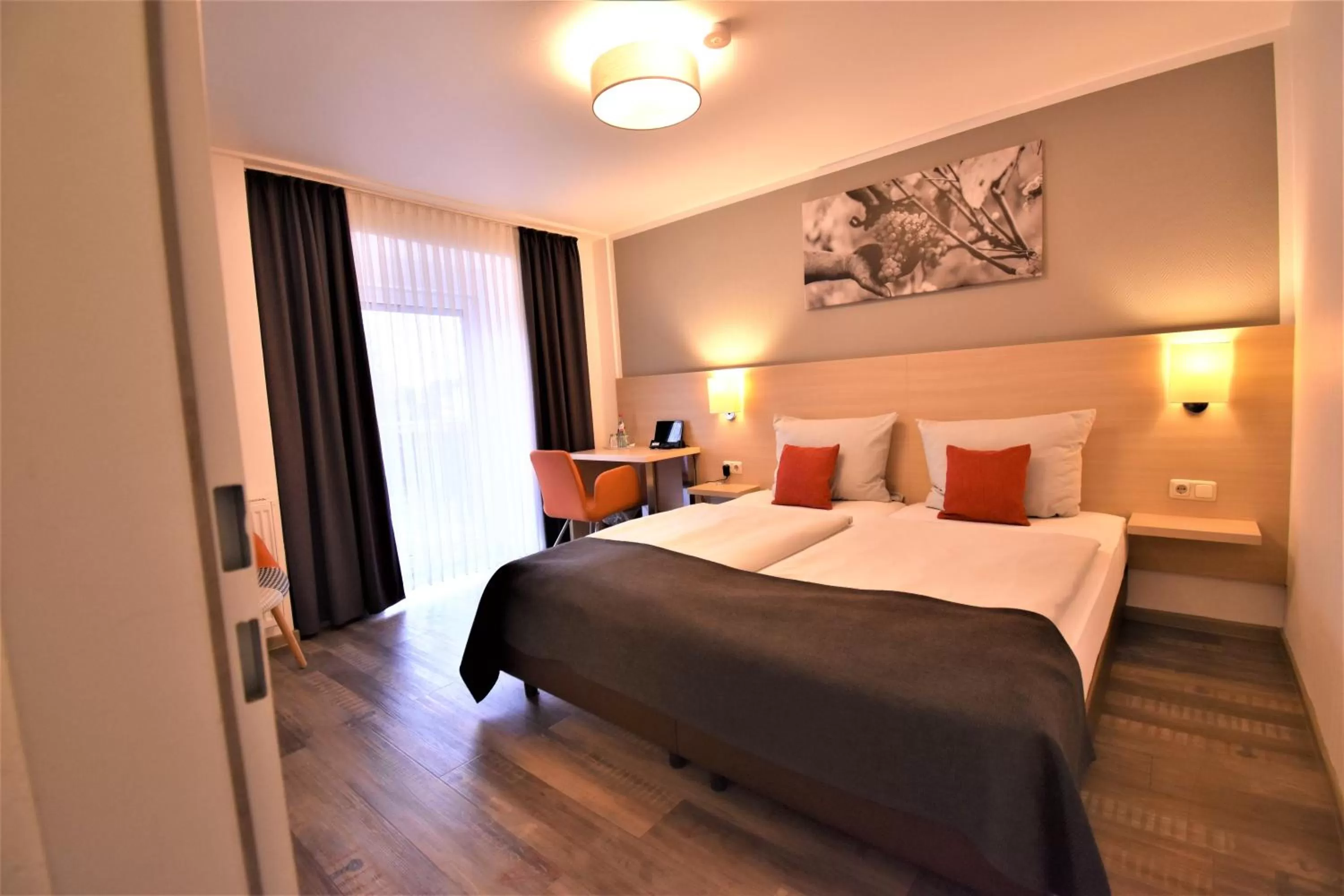 Bed in Altes Eishaus, Hotel & Restaurant