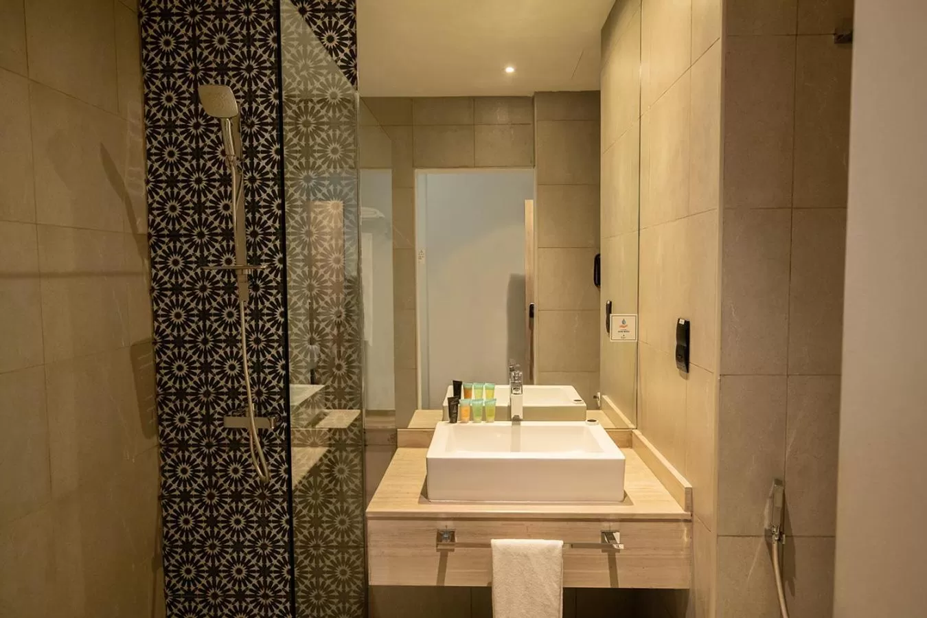 Bathroom in Kingsgate Al Jaddaf Hotel by Millennium