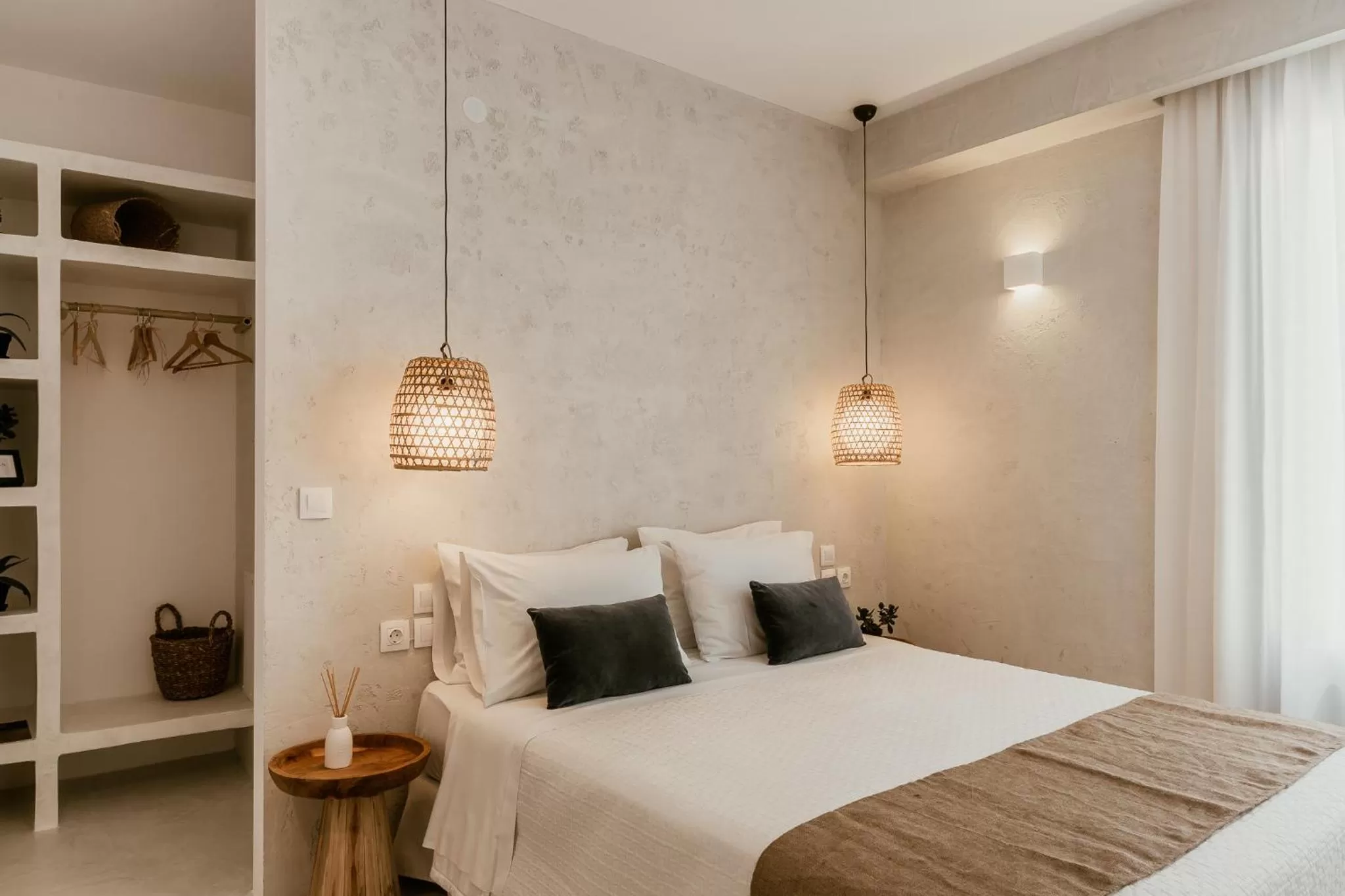 Photo of the whole room, Bed in BOĒM Boutique Hotel Lefkada