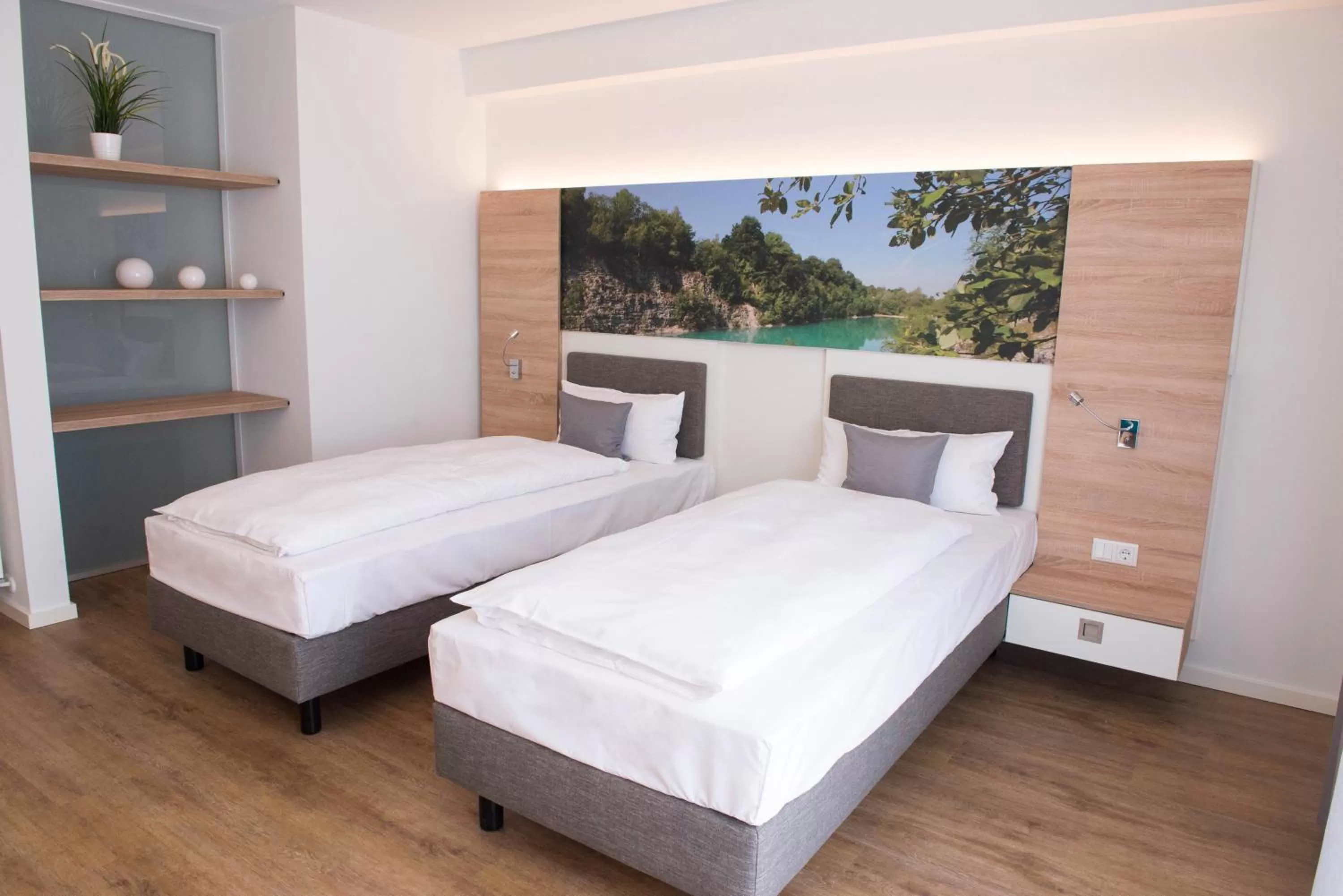 Bed in Boardinghouse am Teuto