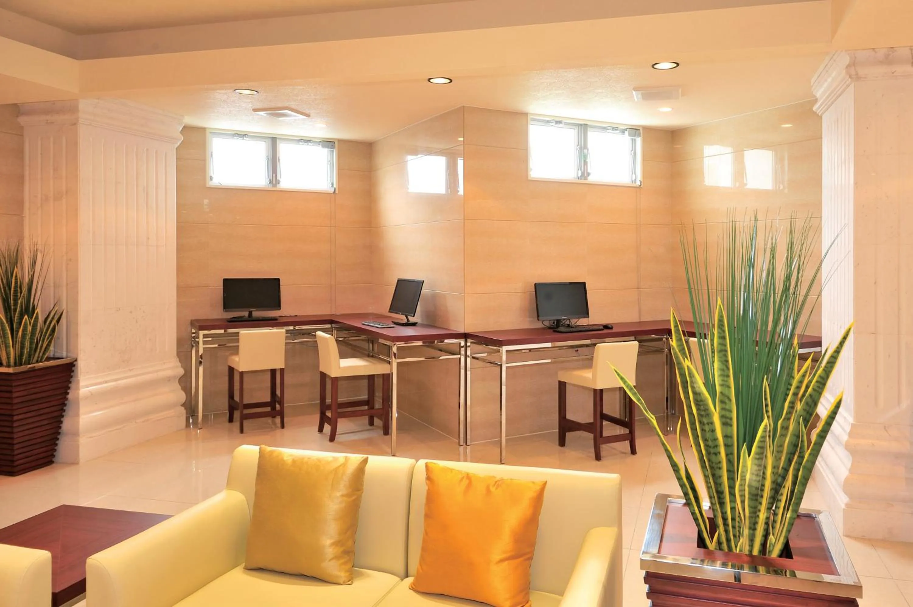 Lobby or reception in Hotel Marine World