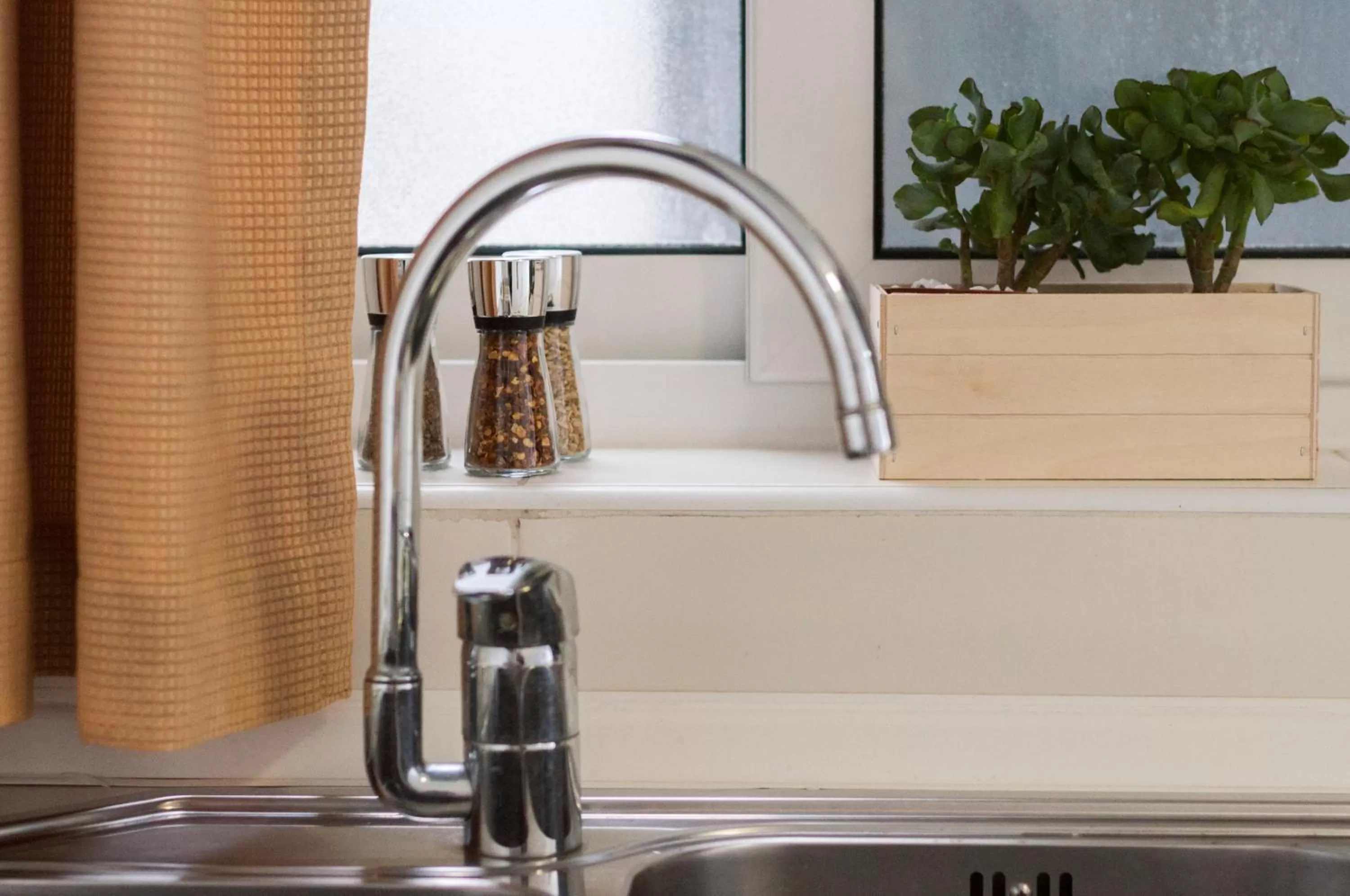 Kitchen or kitchenette in Blubay Apartments by ST Hotels