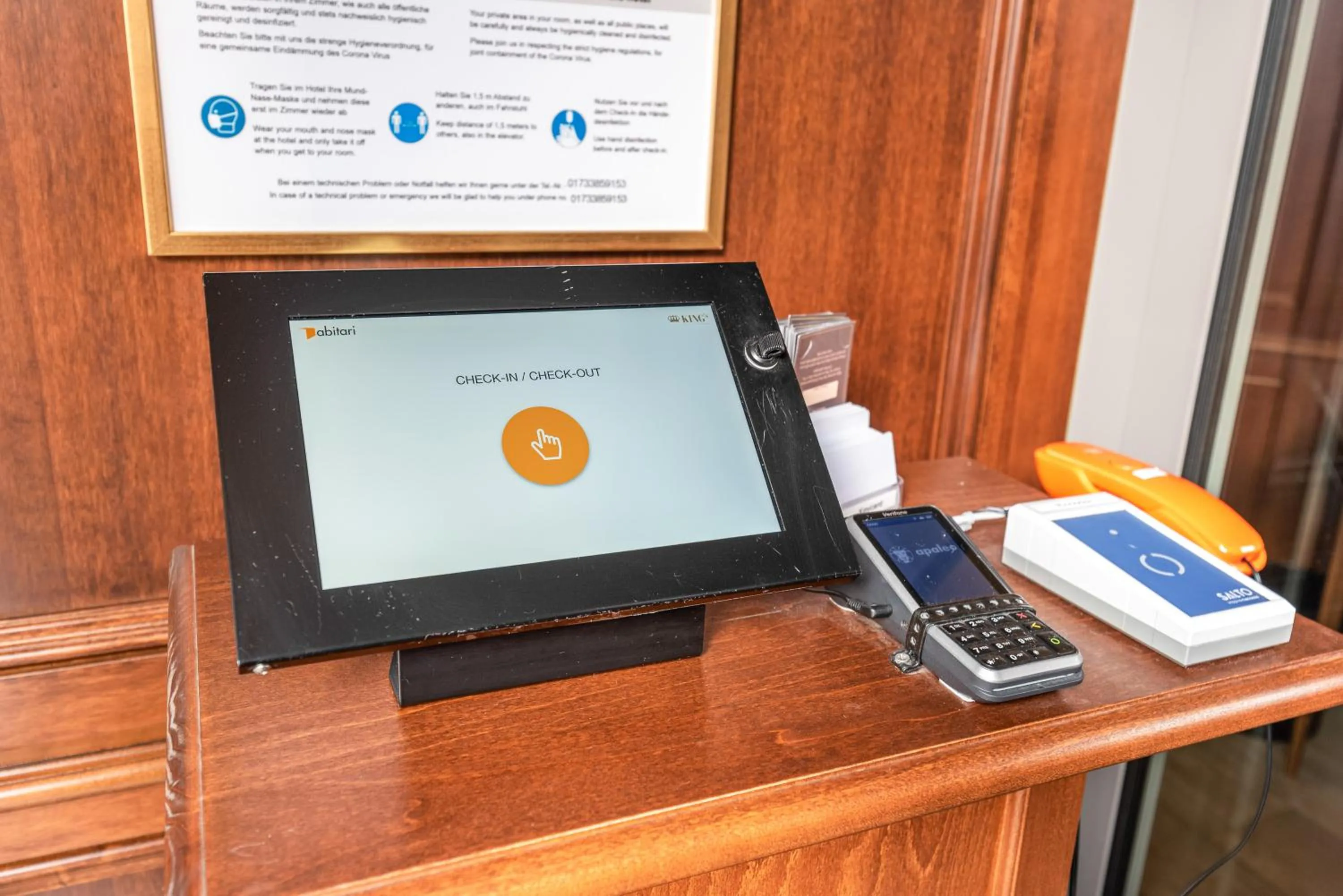 Lobby or reception in AdvaStay by KING's