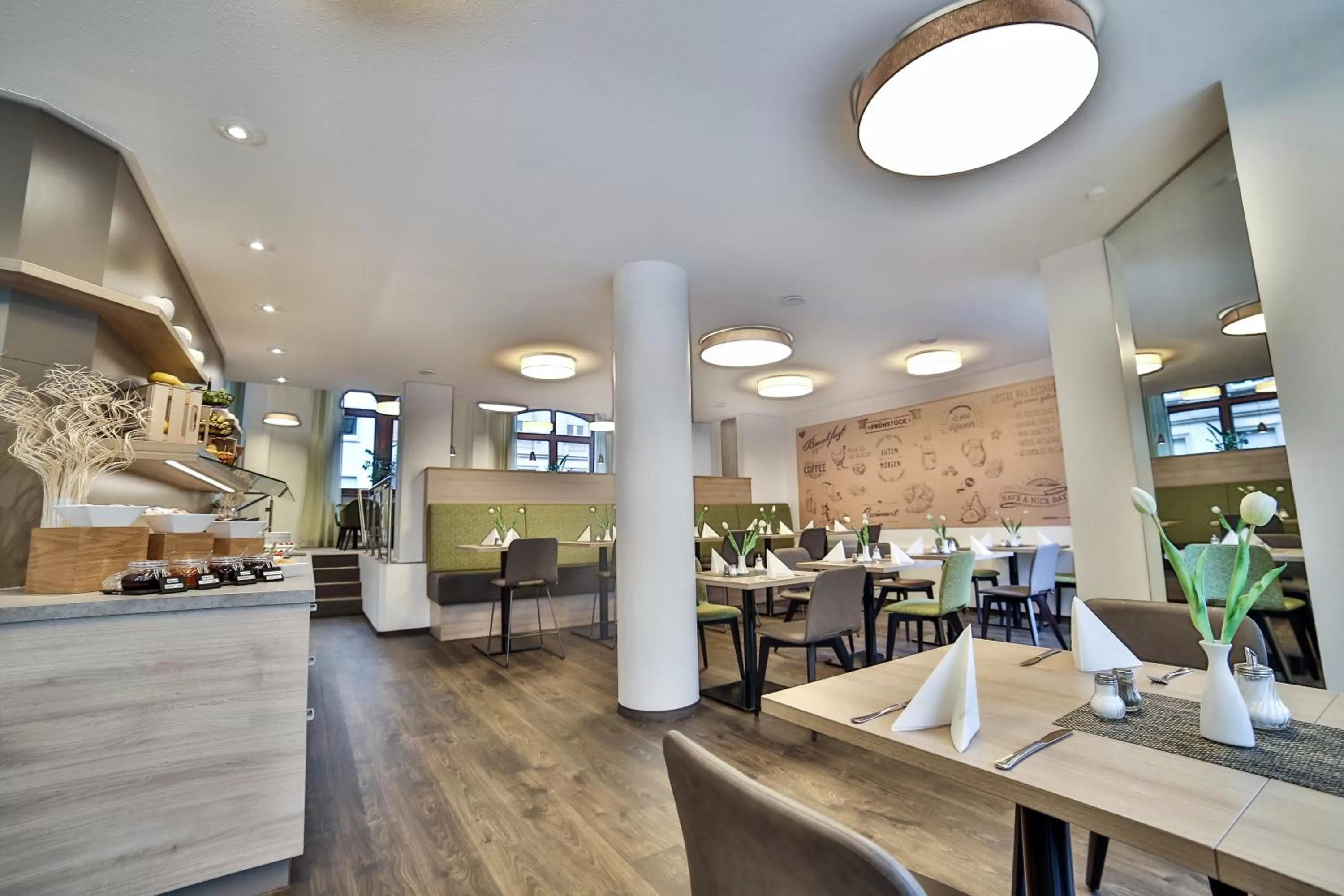 Restaurant/places to eat in City Partner Hotel Berliner Hof