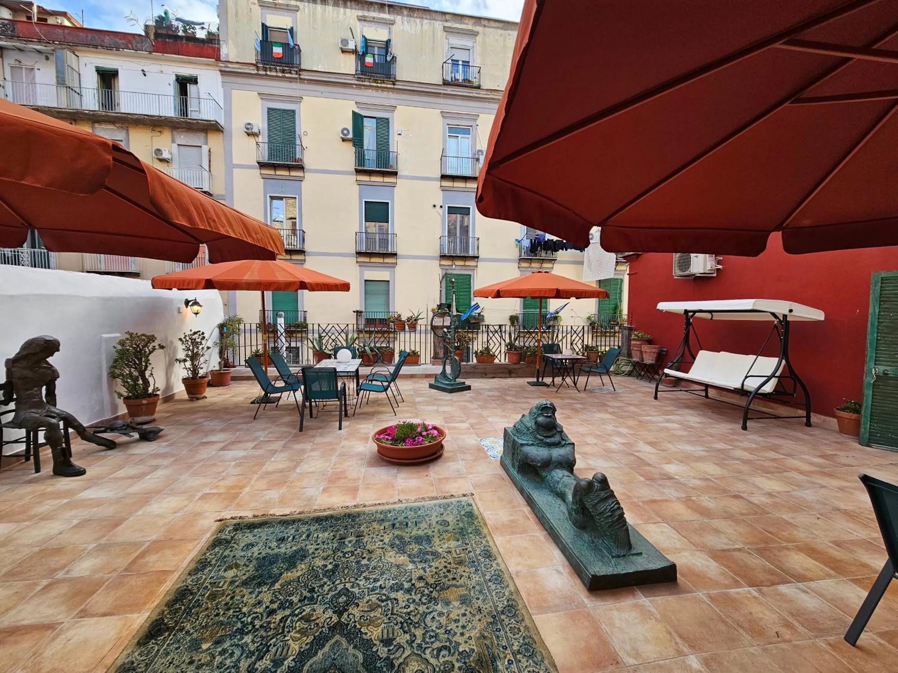 Patio in The Spanish Palace, Suites, Rooms, Apartments & Terraces