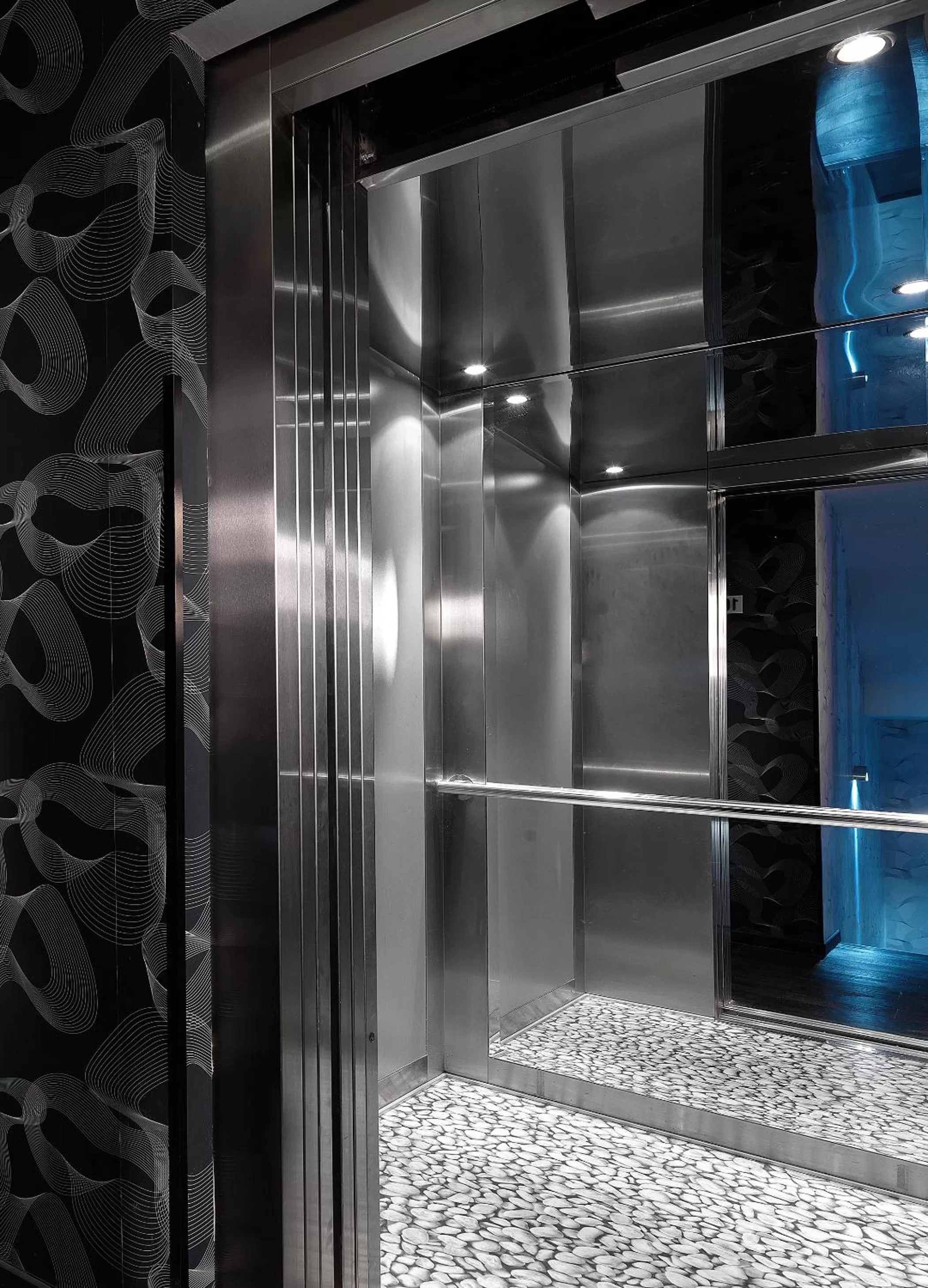 Decorative detail in Airotel Patras Smart Hotel