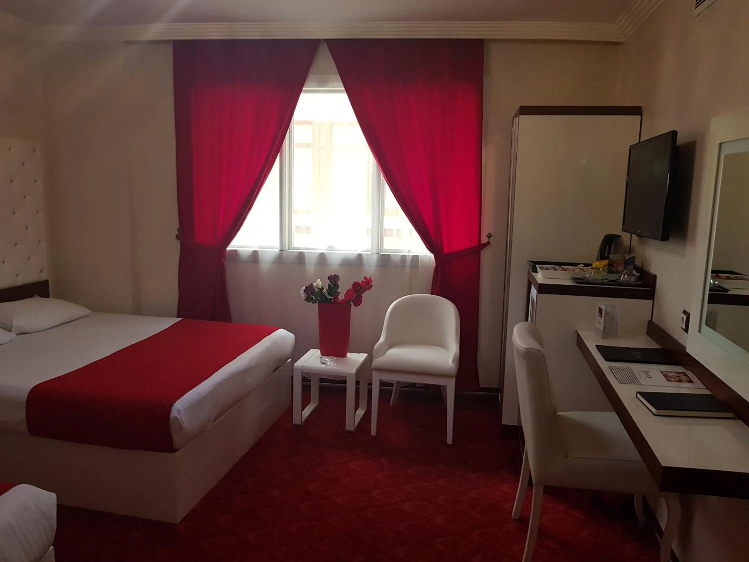 Bed in Ismira Hotel Ankara