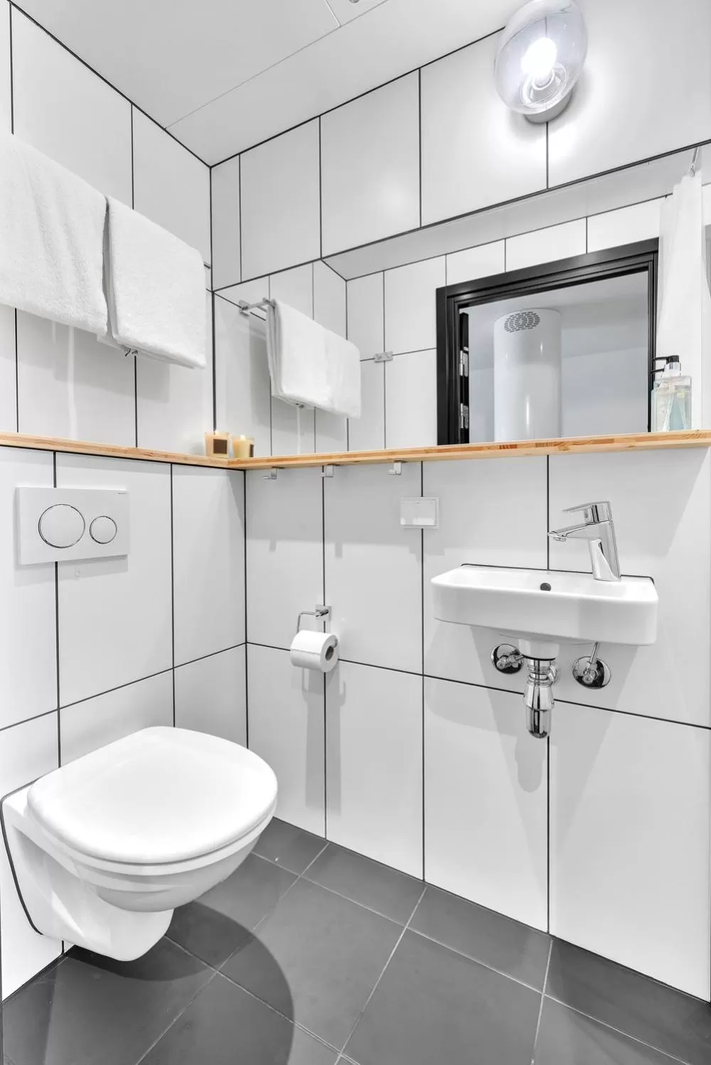 Toilet in Forenom Aparthotel Oslo