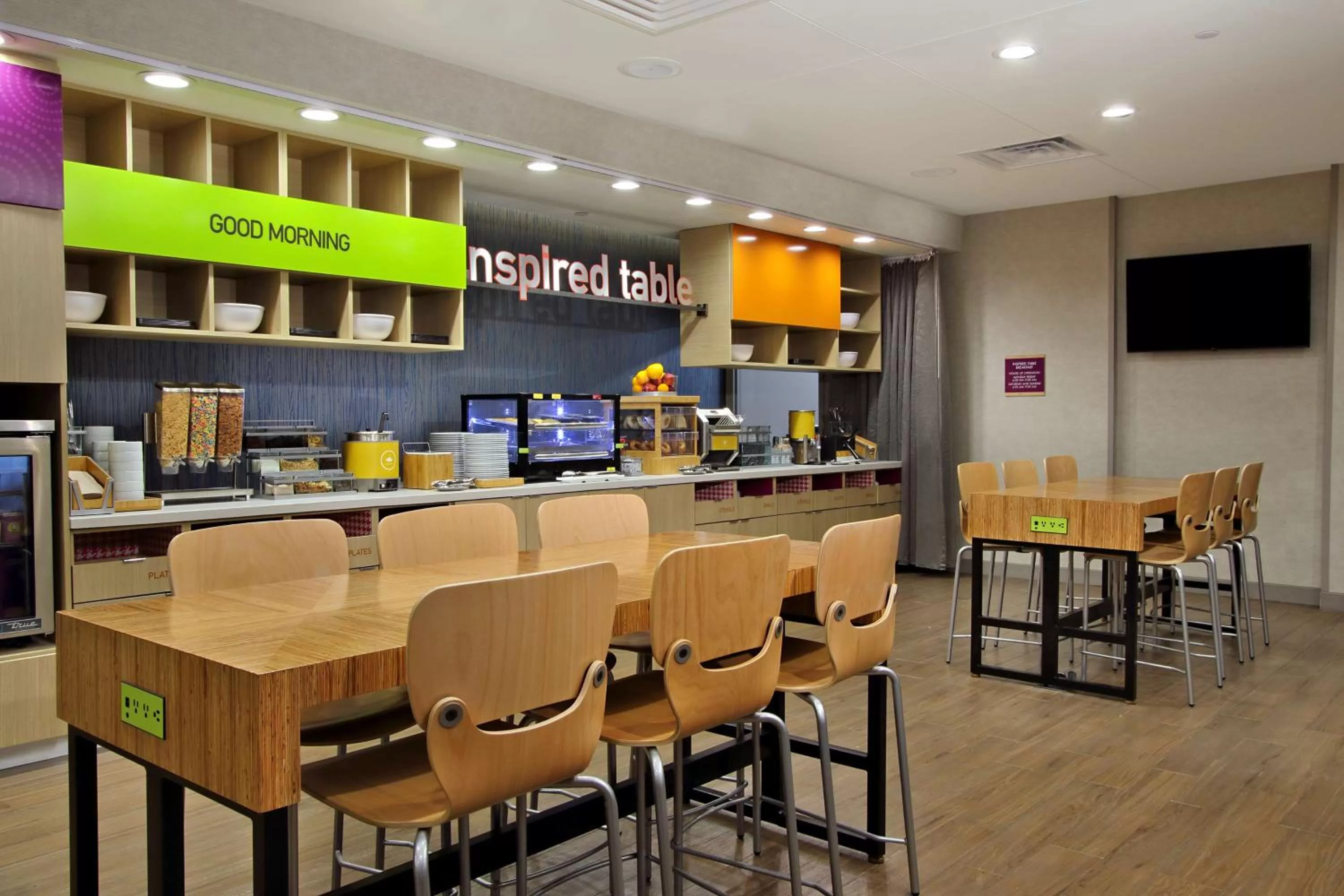 Breakfast in Home2 Suites By Hilton Beaumont, Tx