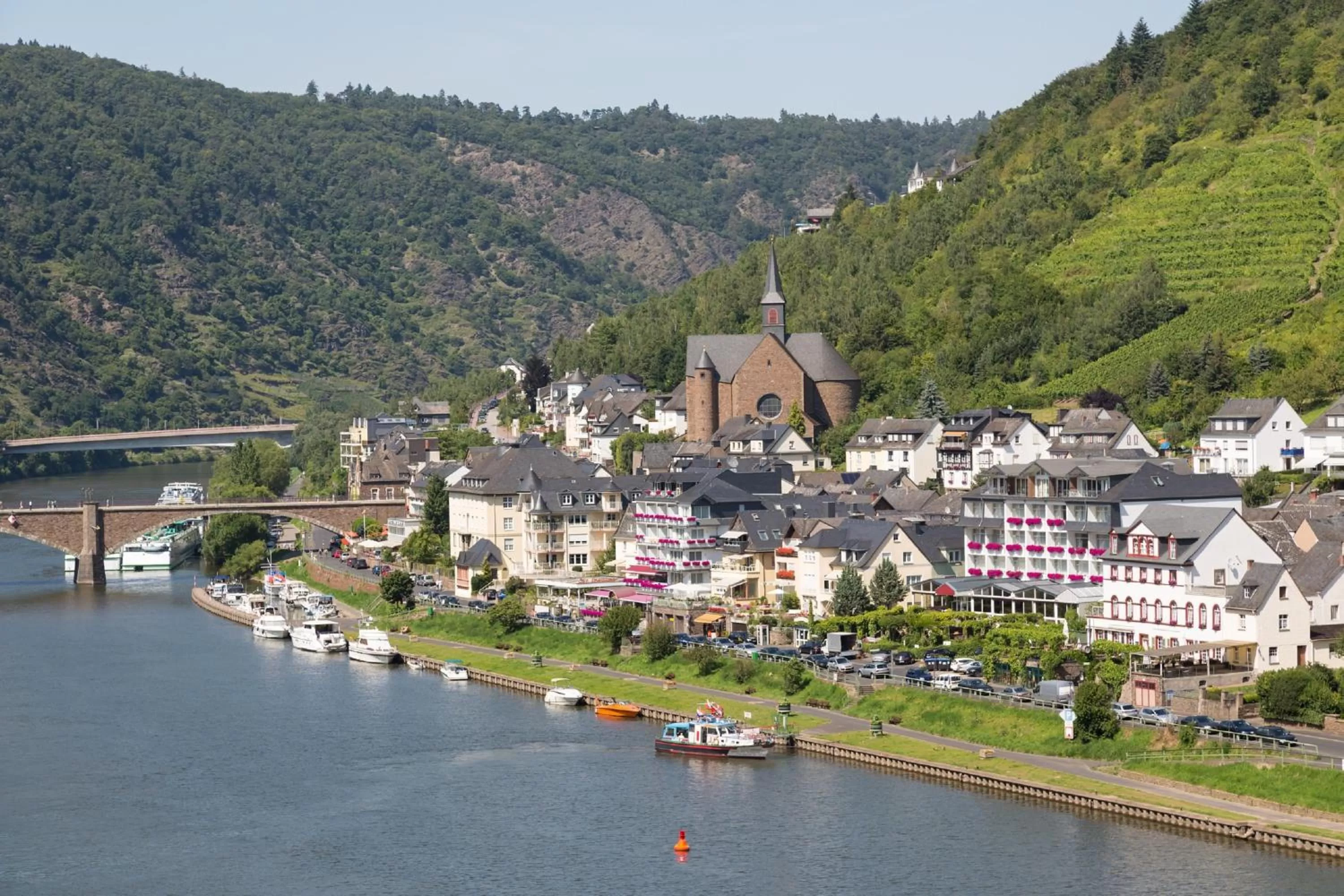 Property building in Moselstern Hotel Brixiade &Triton