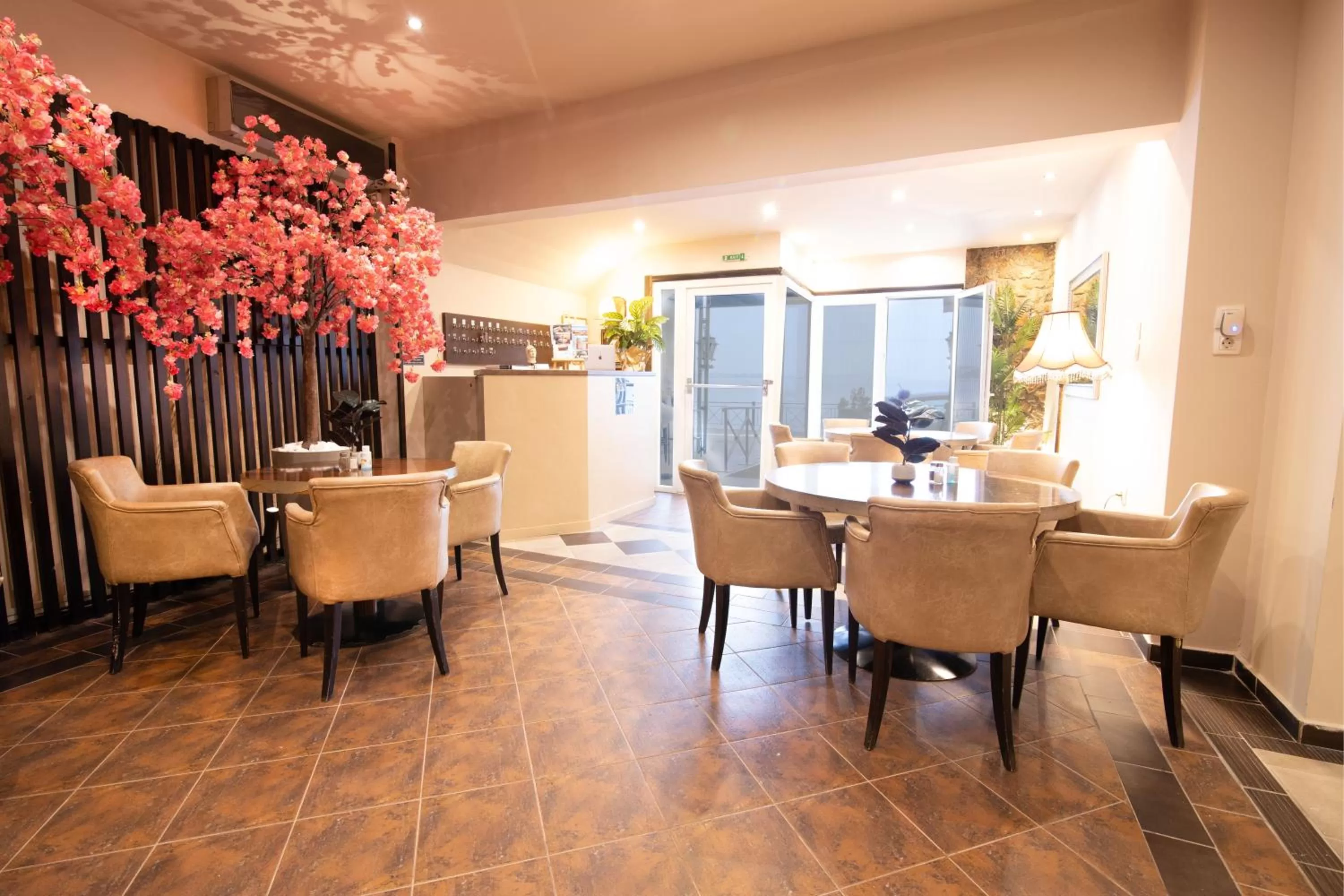 Lobby or reception in Votsalakia Hotel & Luxury Apartments