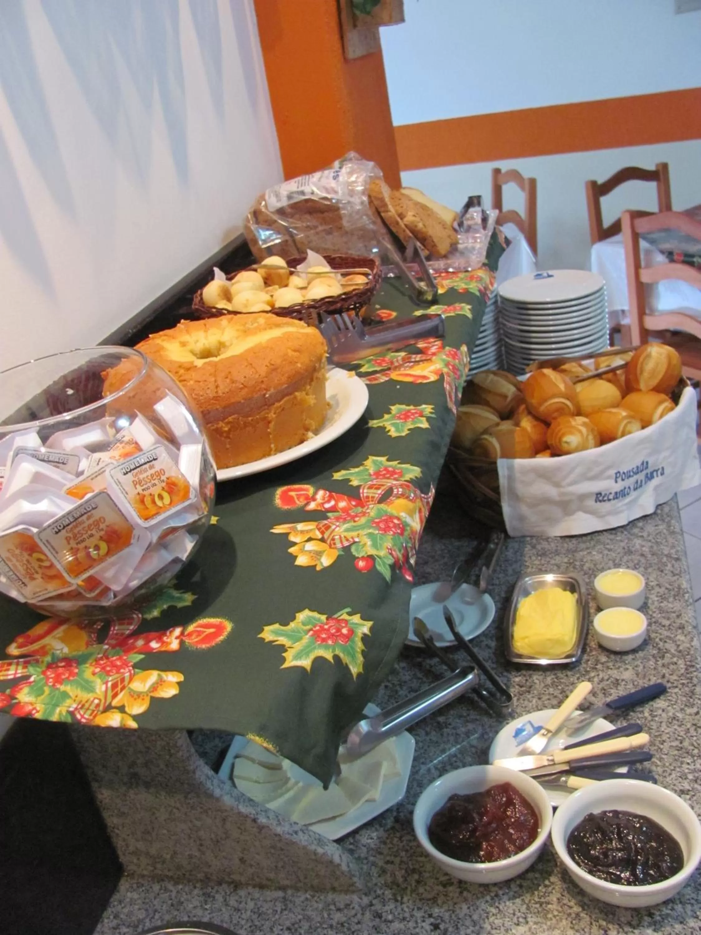 Food in Pousada Recanto da Barra