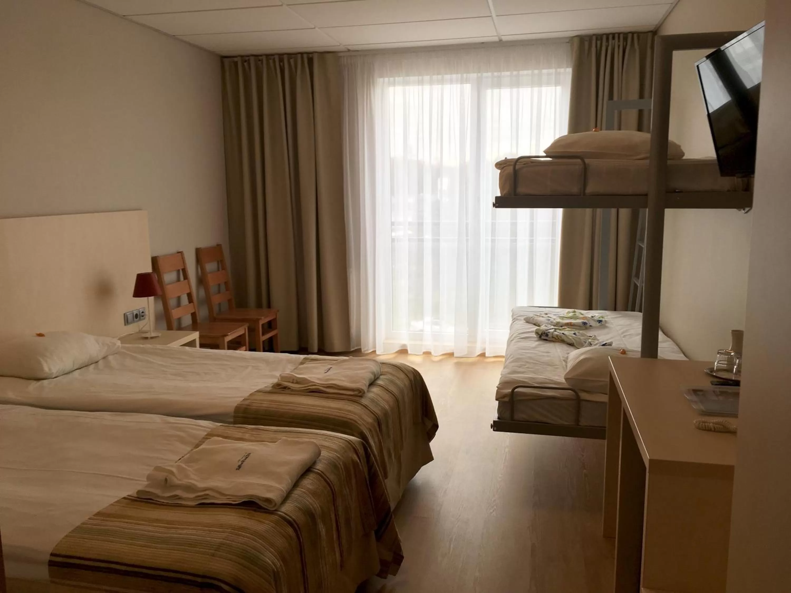 Bedroom, Bed in Viimsi Spa & Waterpark