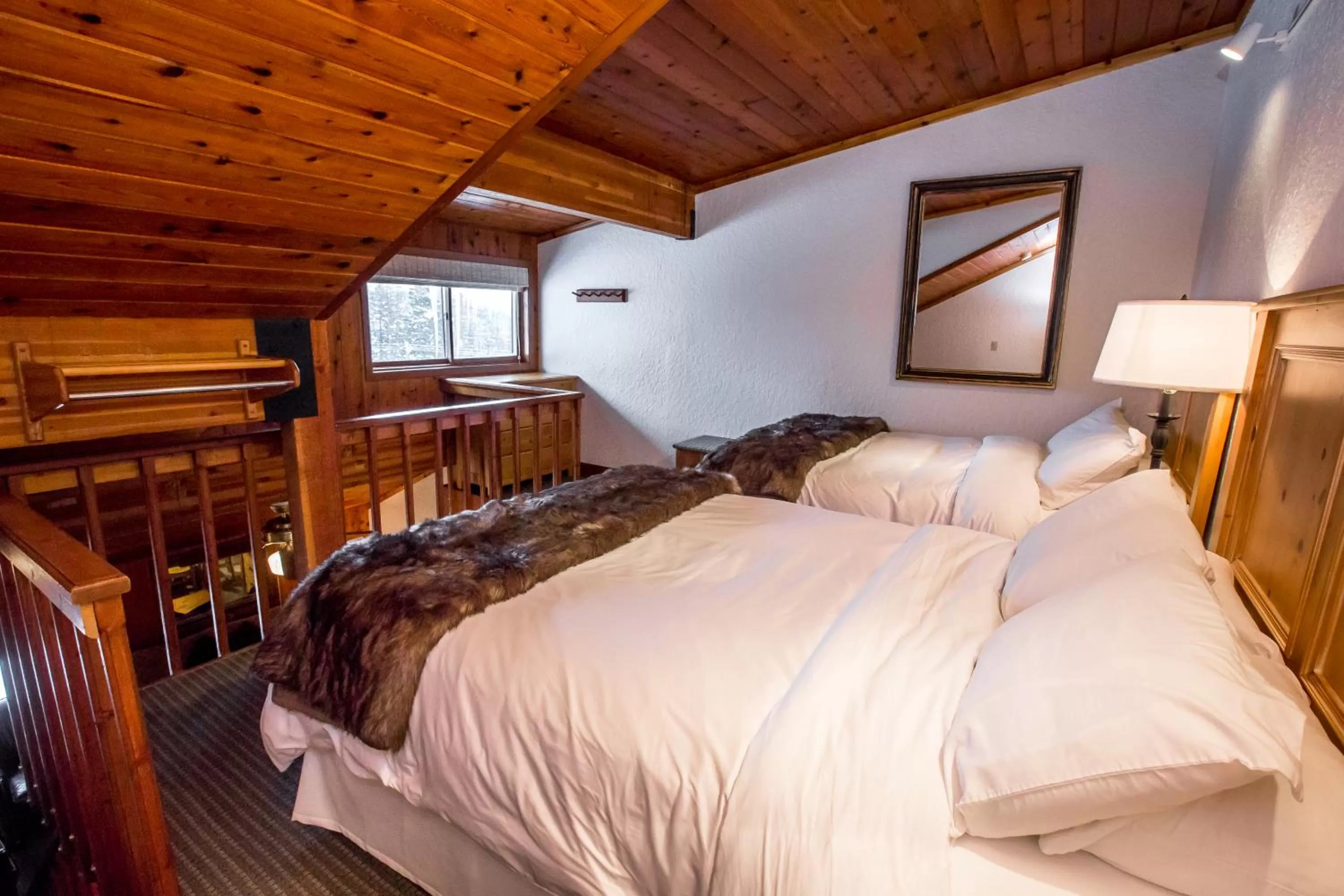 Photo of the whole room, Bed in Kandahar Lodge at Whitefish Mountain Resort