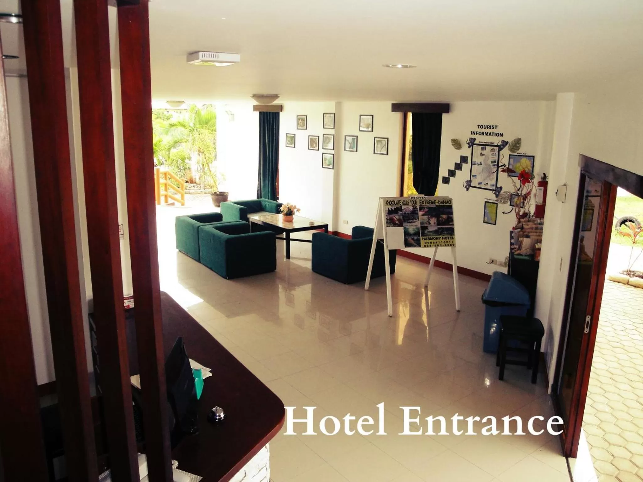 Lobby or reception in Harmony Hotel