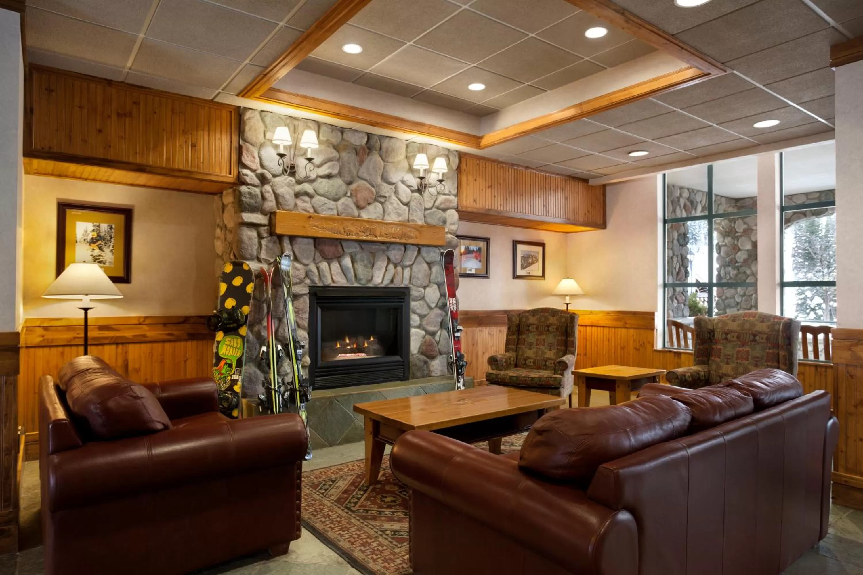 Lobby or reception in Sundance Lodge
