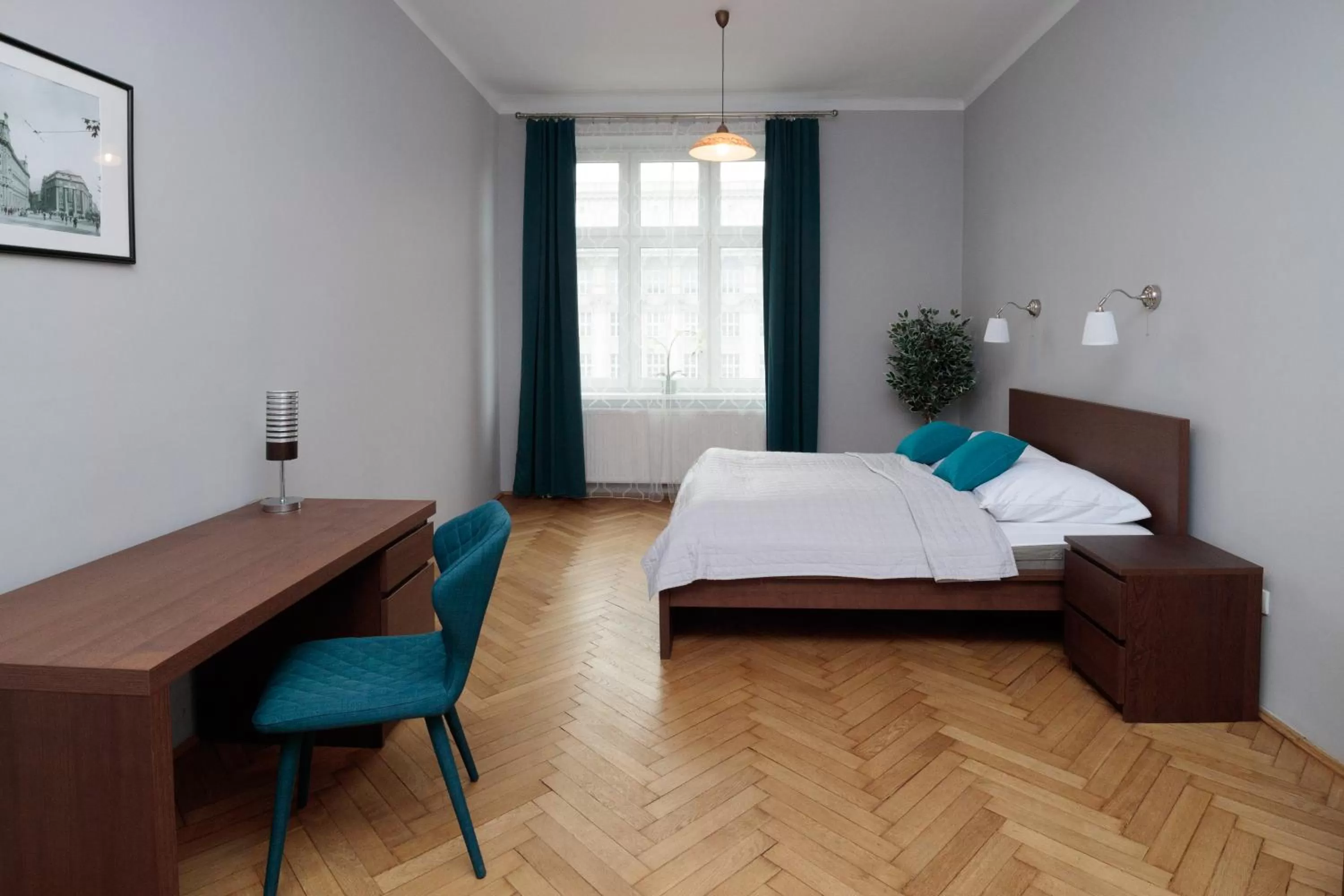 Premium Three-Room Suite with Old Town View - 75m2 in Wawel Boutique Residence - Krakow Old Town