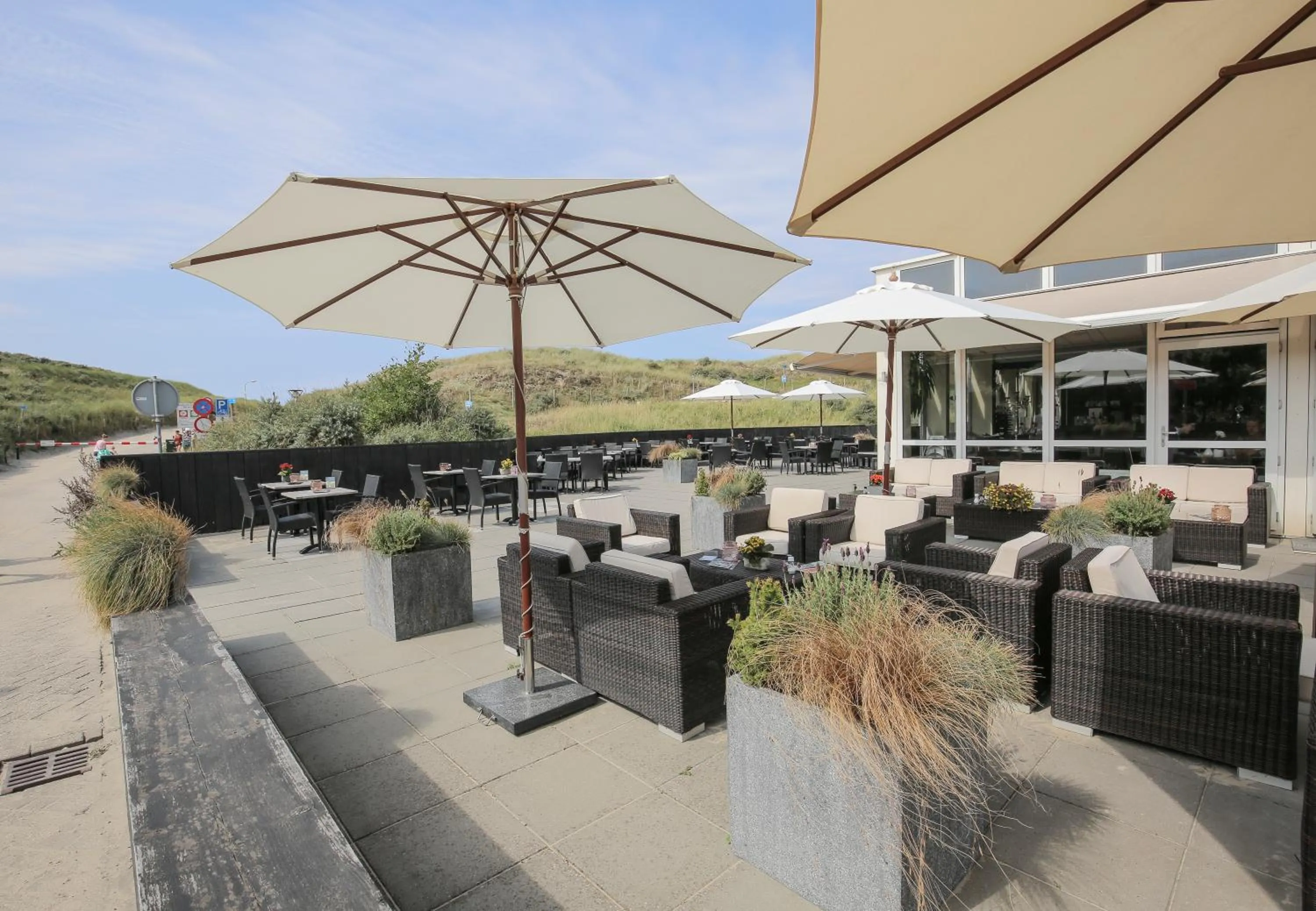 Balcony/Terrace in Fletcher Hotel Restaurant Zeeduin