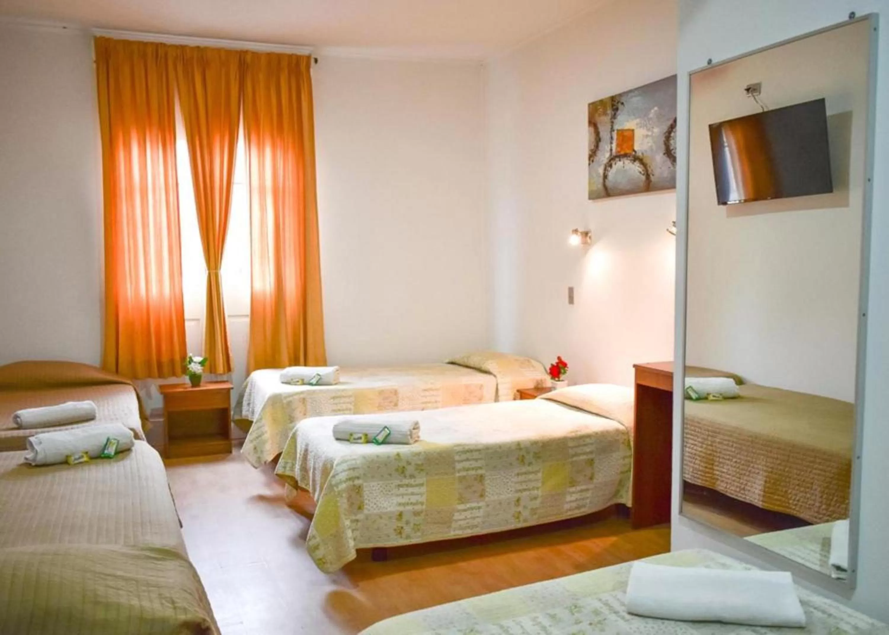 Bed in Hotel Plaza Colon