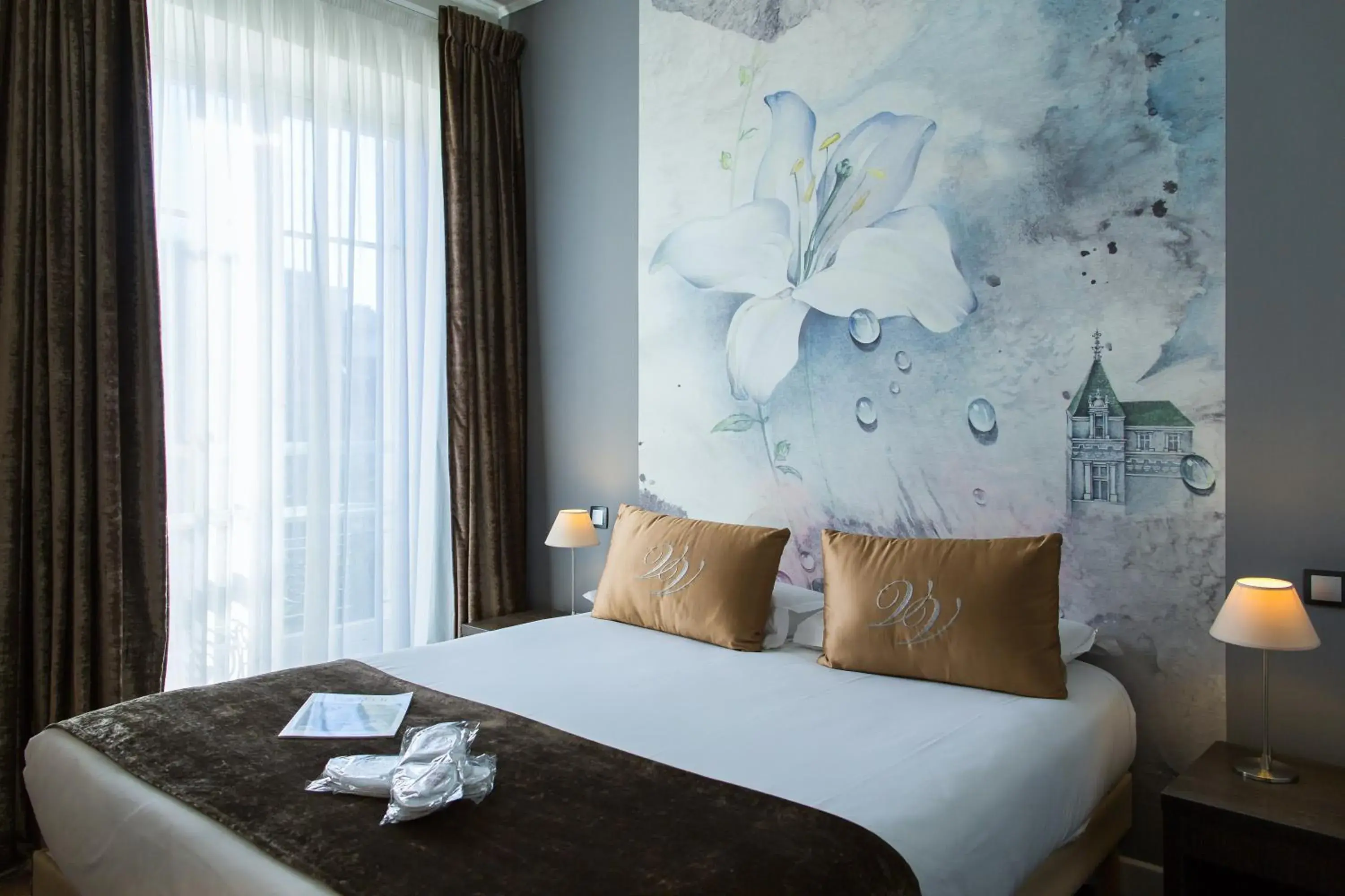 Standard Double Room with Garden View in Hotel Villa Victoria Standard Double Room with Garden View in Hotel Villa Victoria