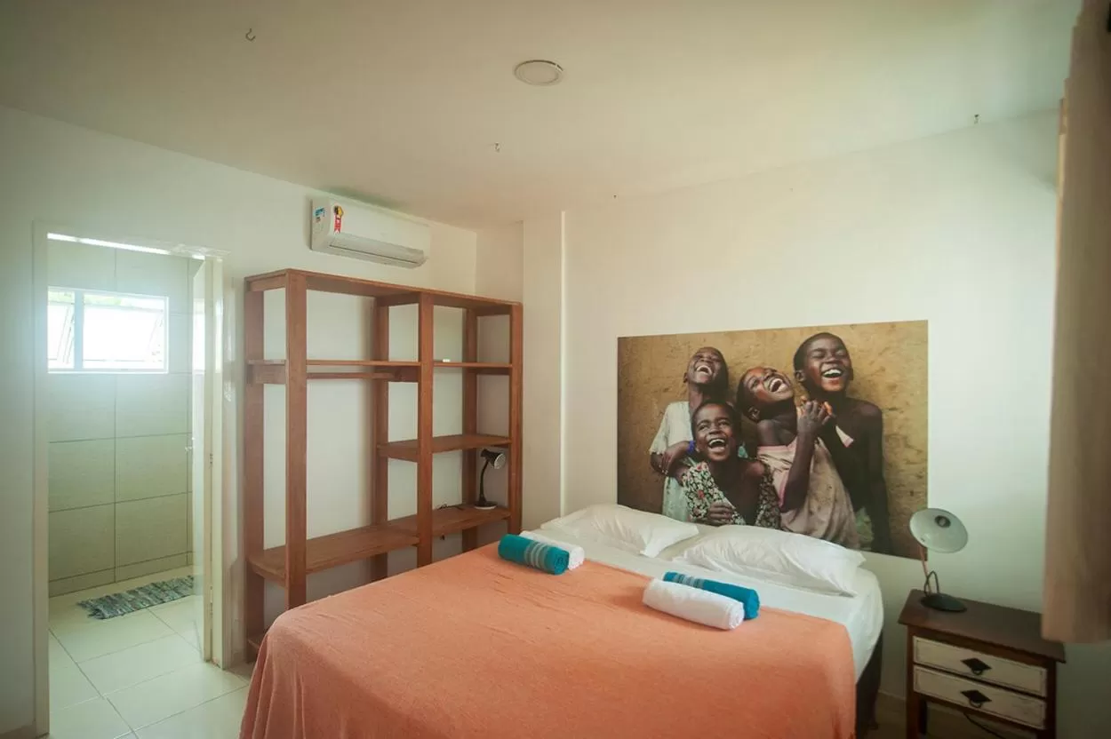 Bed in Manga Verde Beach Residence