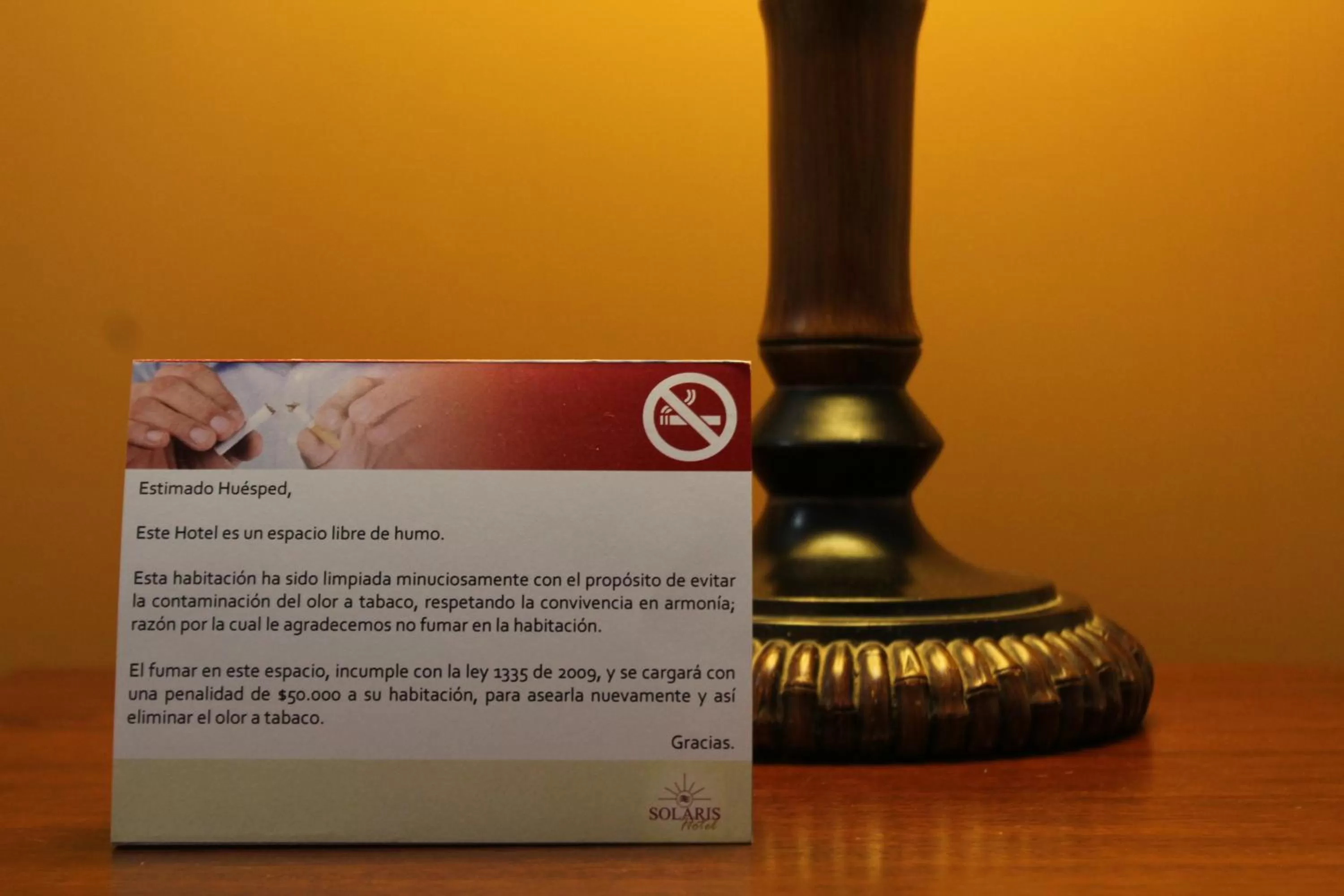 Decorative detail in Hotel Solaris