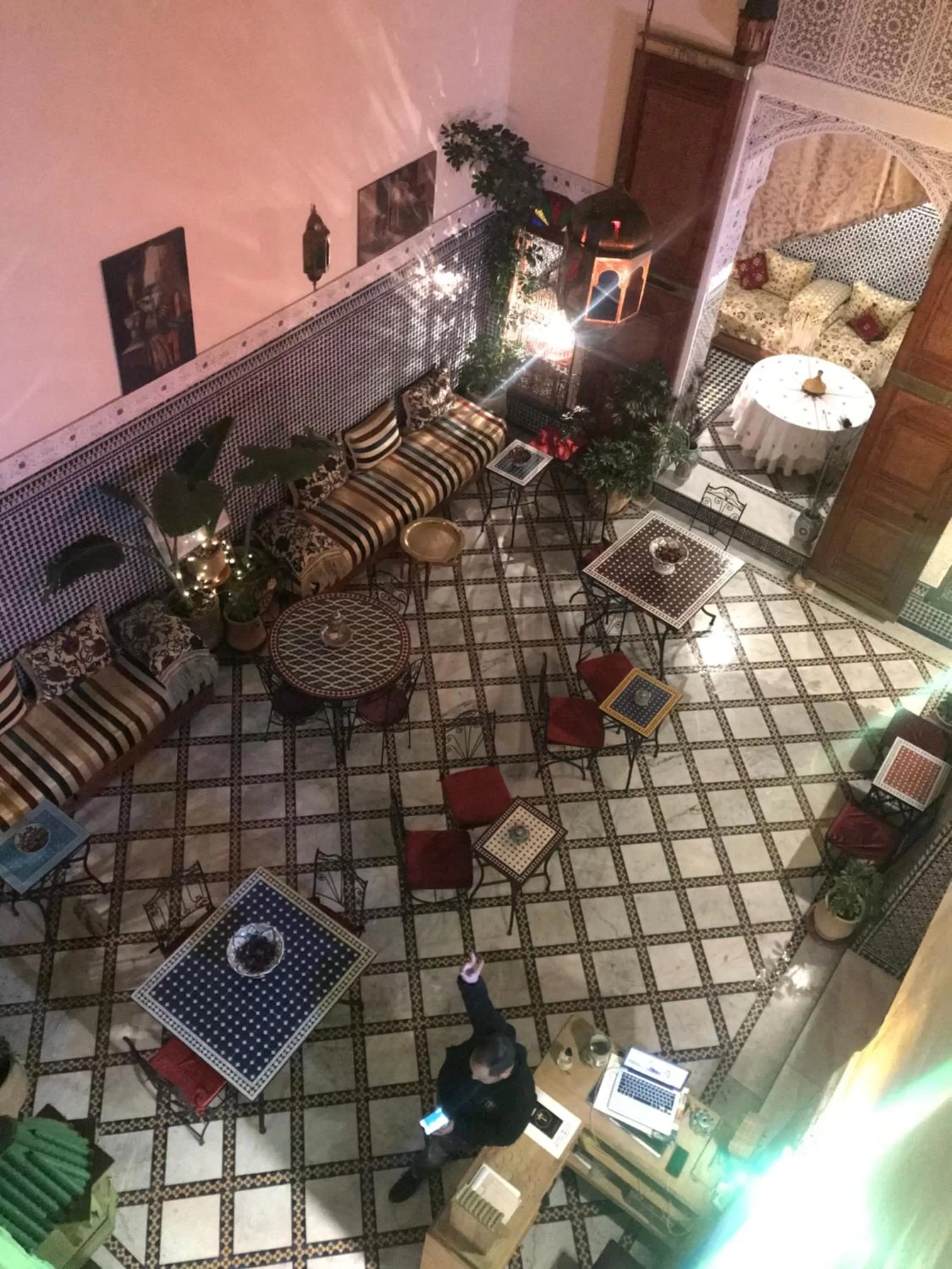 Patio in Riad Taj Salma