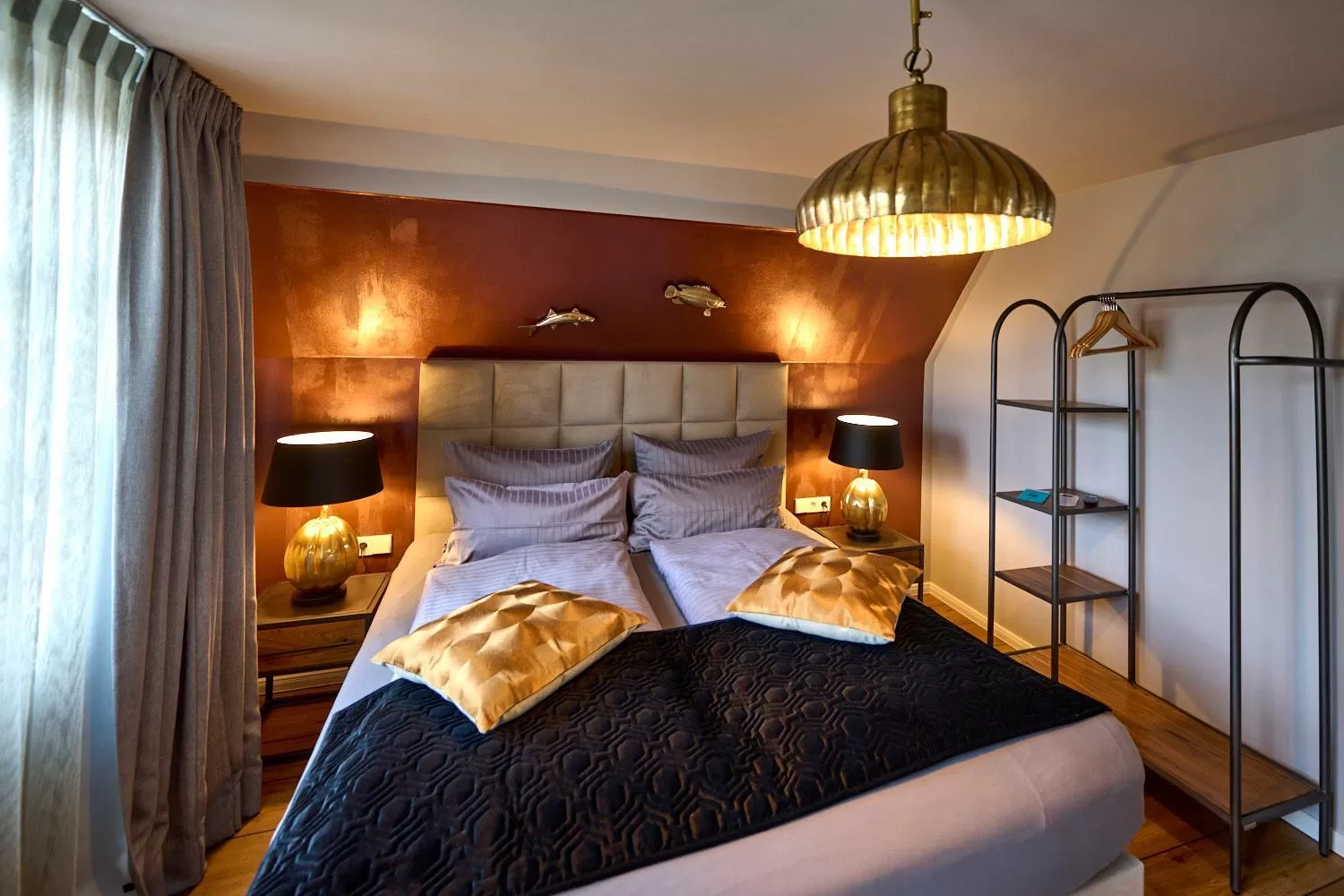 Bed in Hotel Belvedere