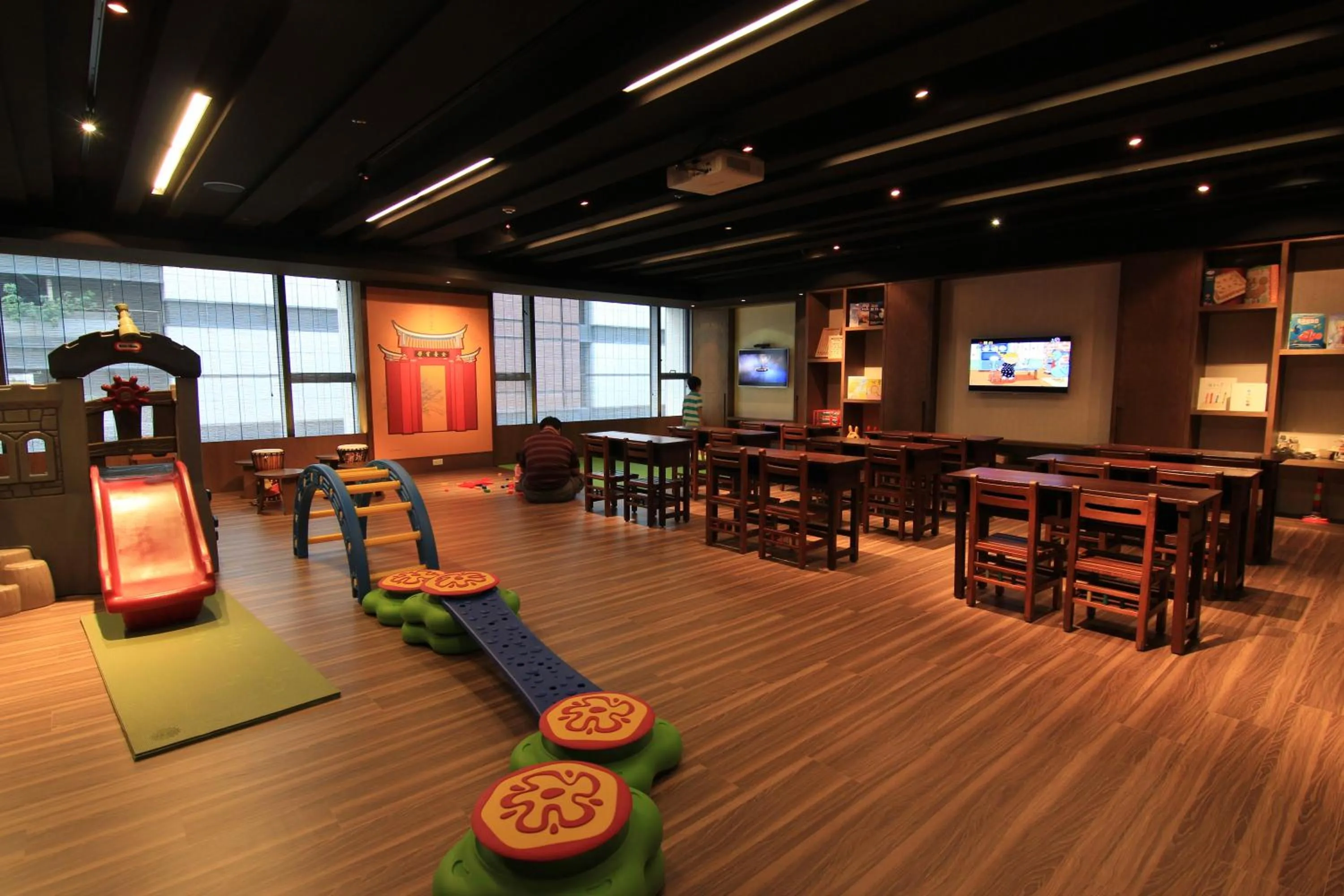 Children play ground in Silks Place Tainan