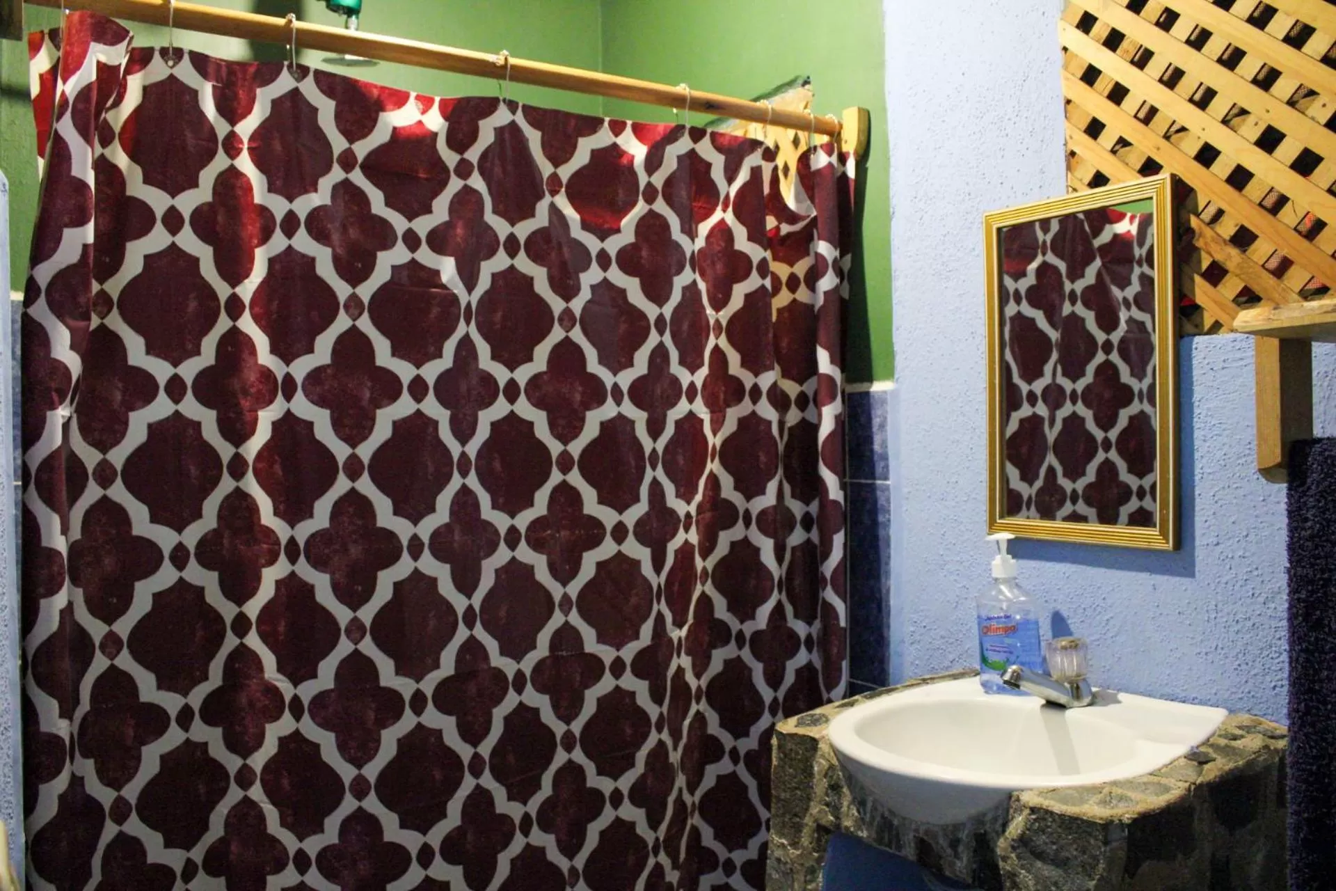 Bathroom in Eco-Hotel Mayachik