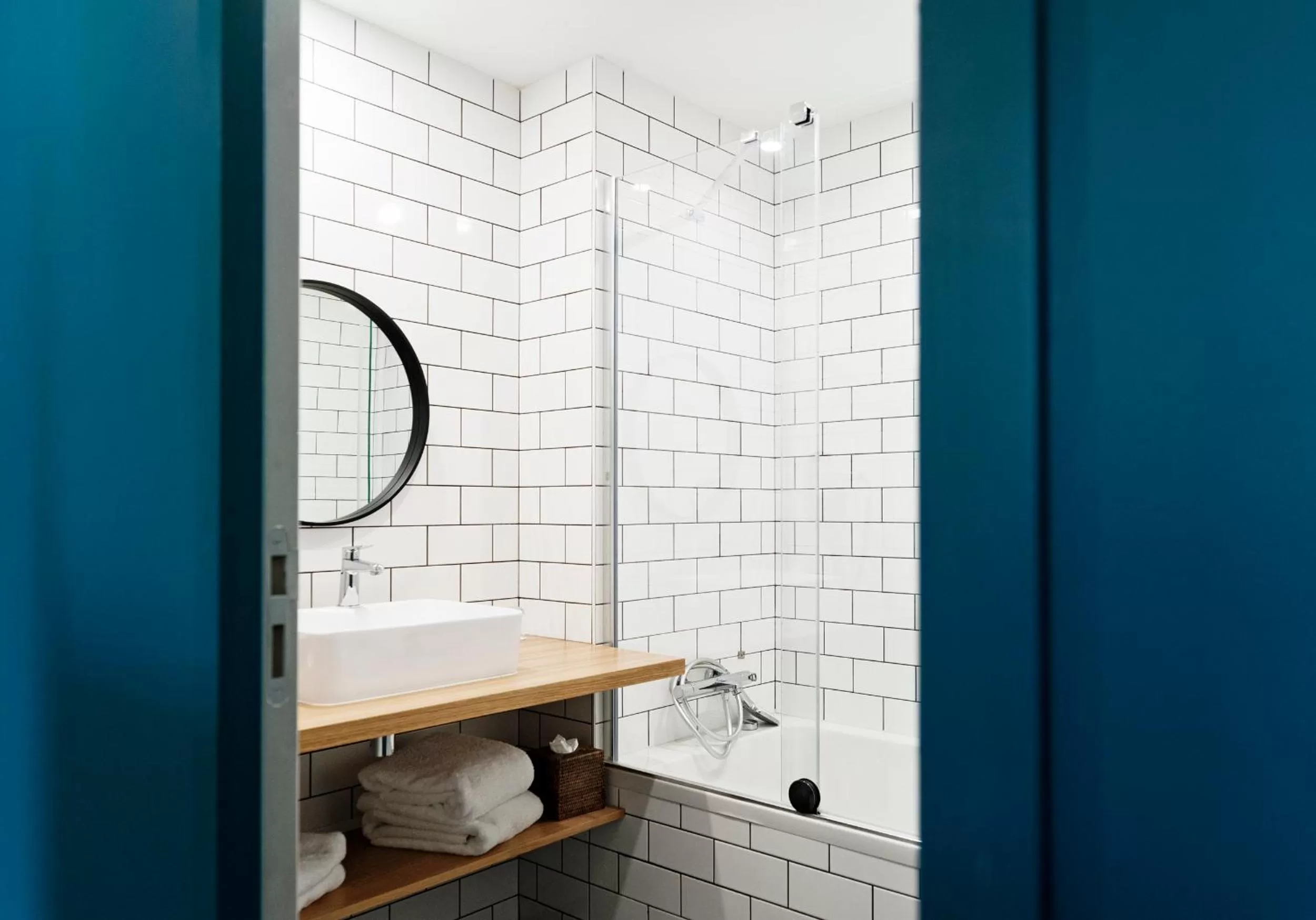 Bathroom in Hôtel Les Costans, The Originals Relais