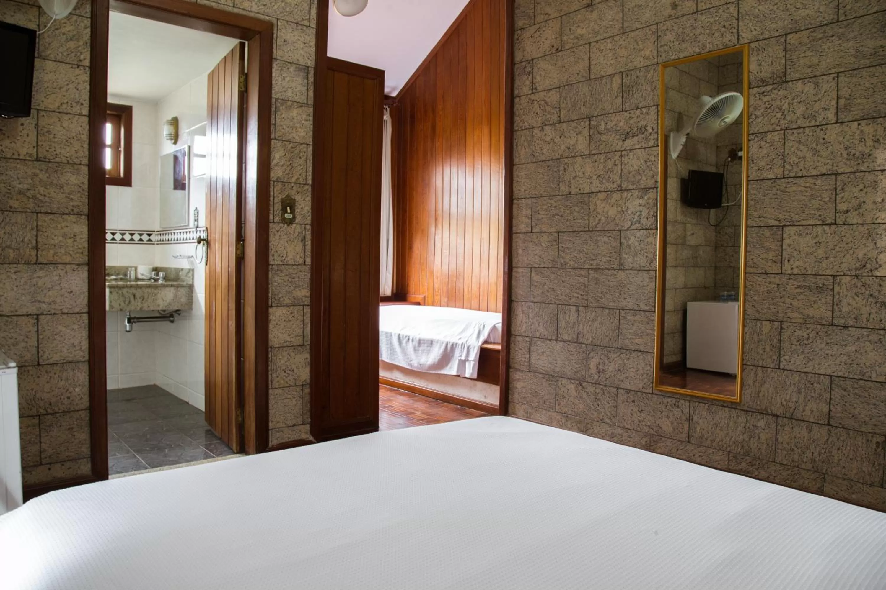 Bed in SESC OURO PRETO