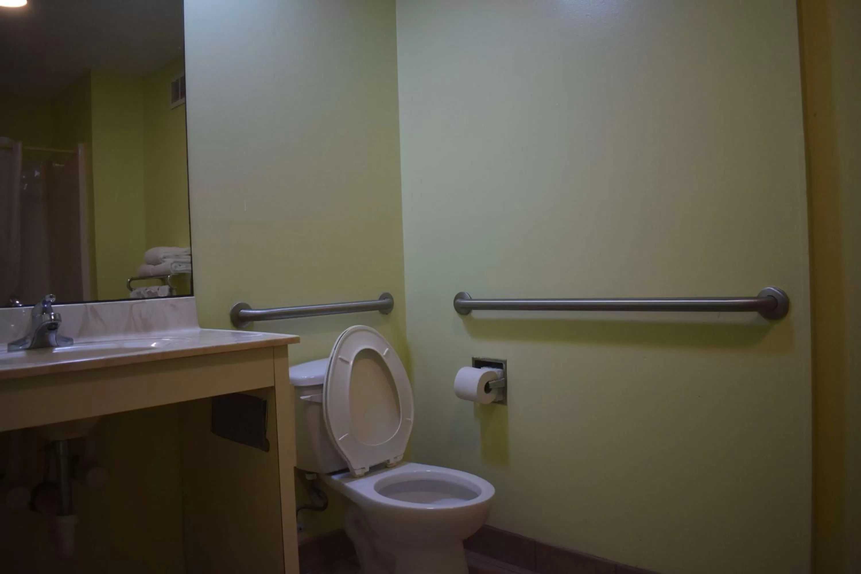 Bathroom in SureStay Hotel by Best Western Brunswick