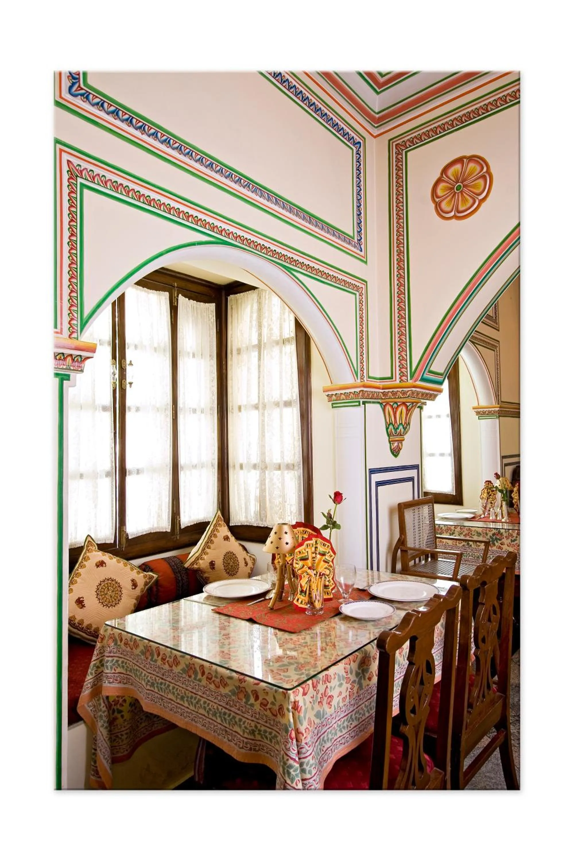 Restaurant/places to eat in Madhuban - A Heritage Home