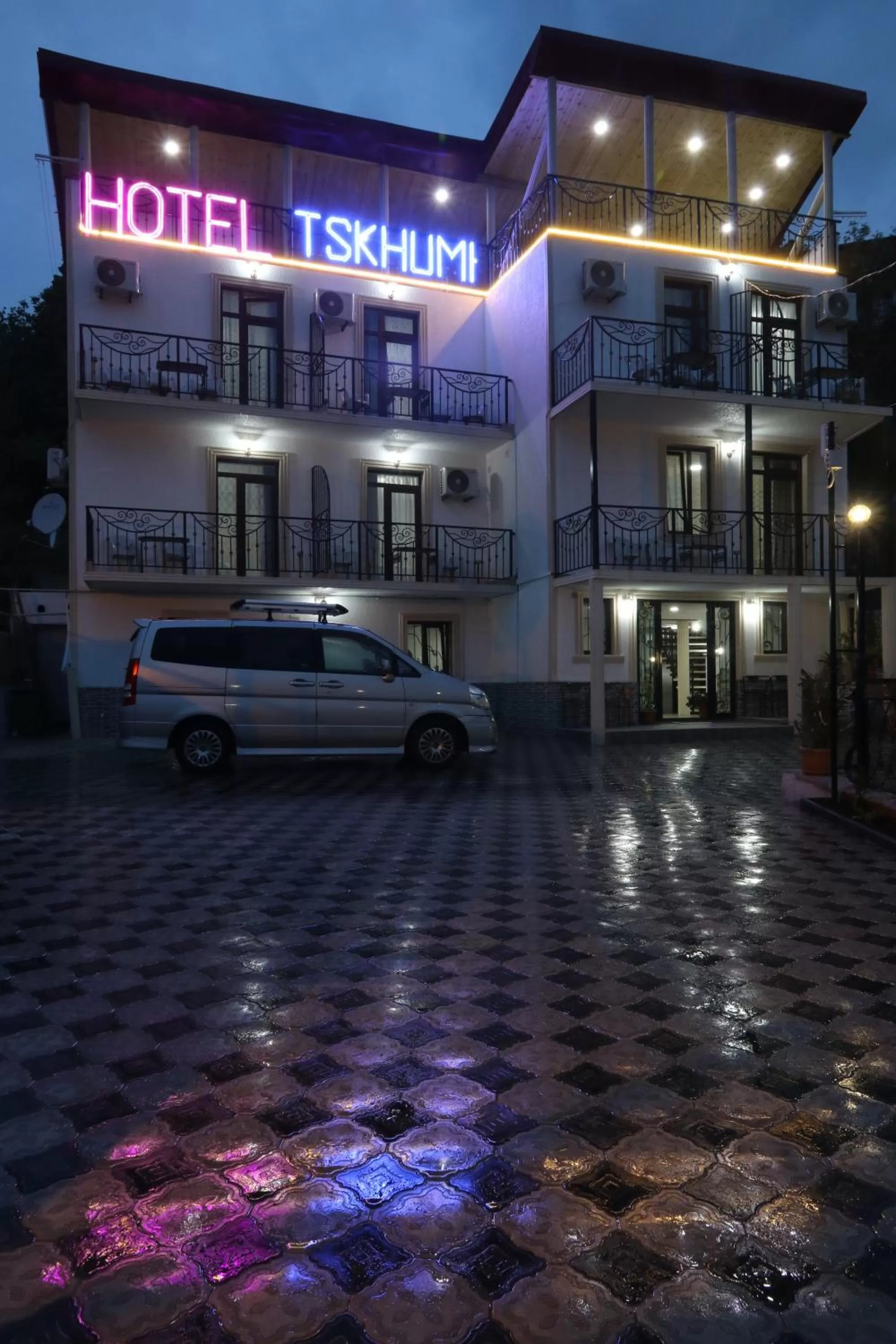 Facade/entrance, Property Building in Hotel Tskhumi