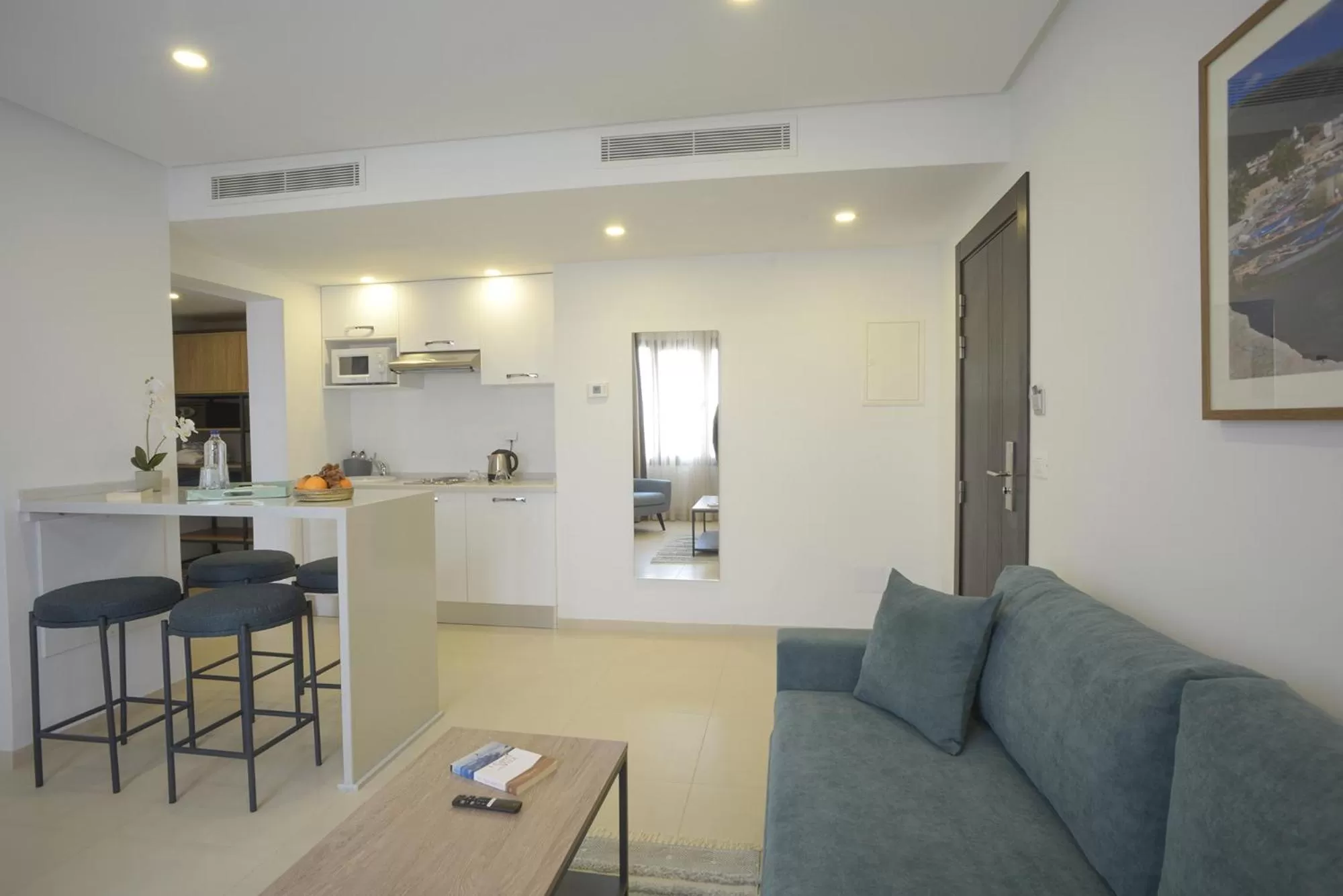 Seating area in MAIA HOTEL SUITES