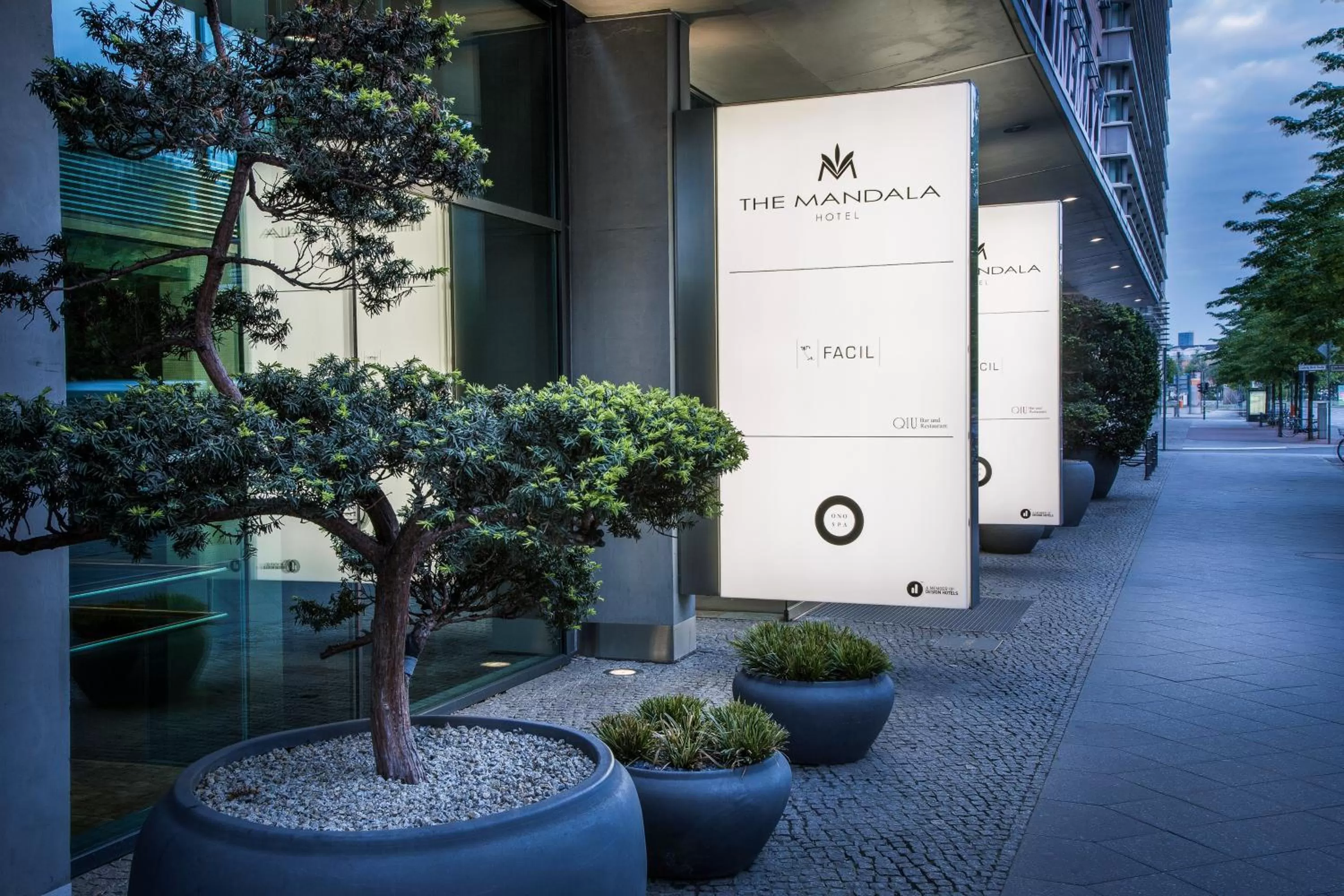 Facade/entrance in The Mandala Berlin, a Member of Design Hotels