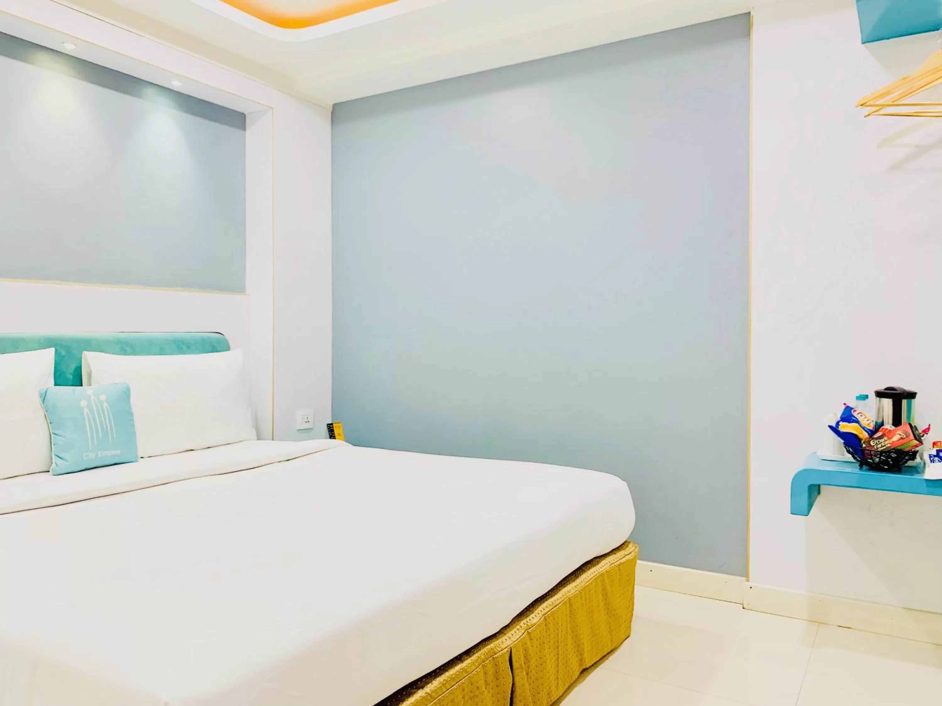 Photo of the whole room, Bed in City Empire - New Delhi Railway Station, Near Connaught Place