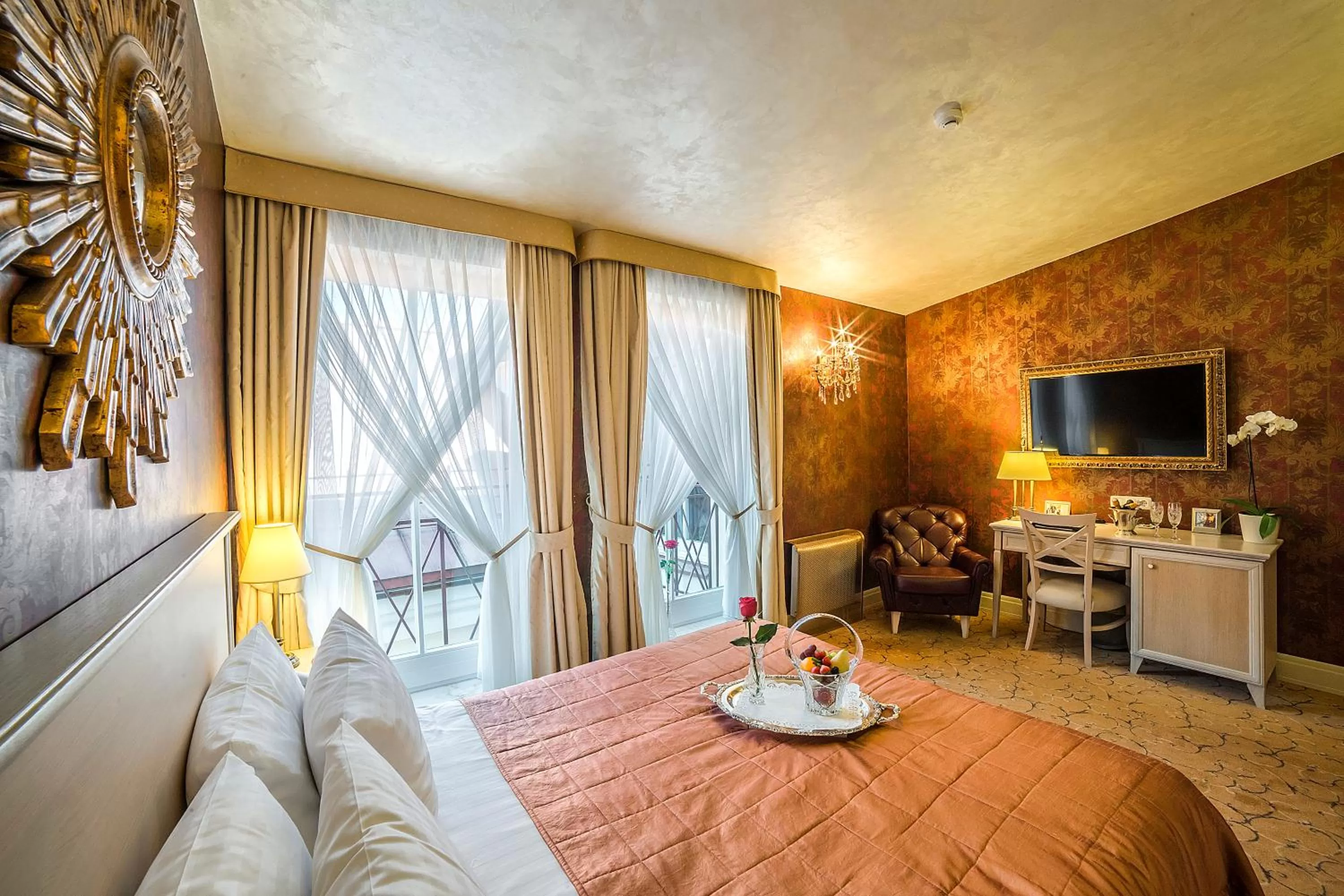 Photo of the whole room, Bed in Imperial Hotel & Restaurant