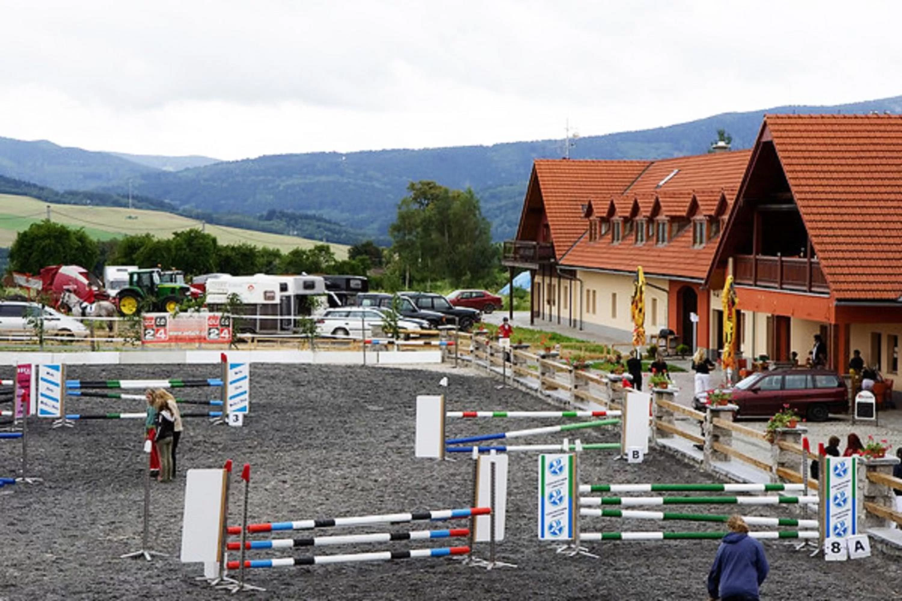 Horse-riding in Hotel Farma Vysoká