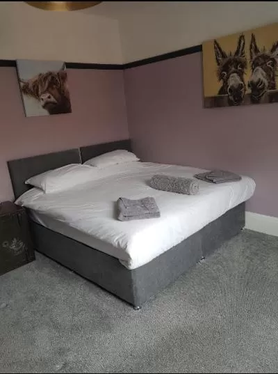 Bedroom, Bed in Mad O'Rourkes Pie Factory