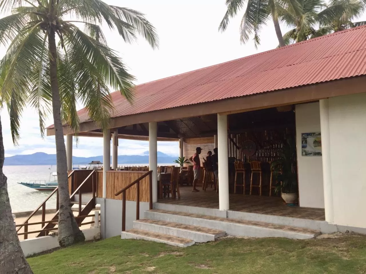 Patio in Tauig Beach Resort